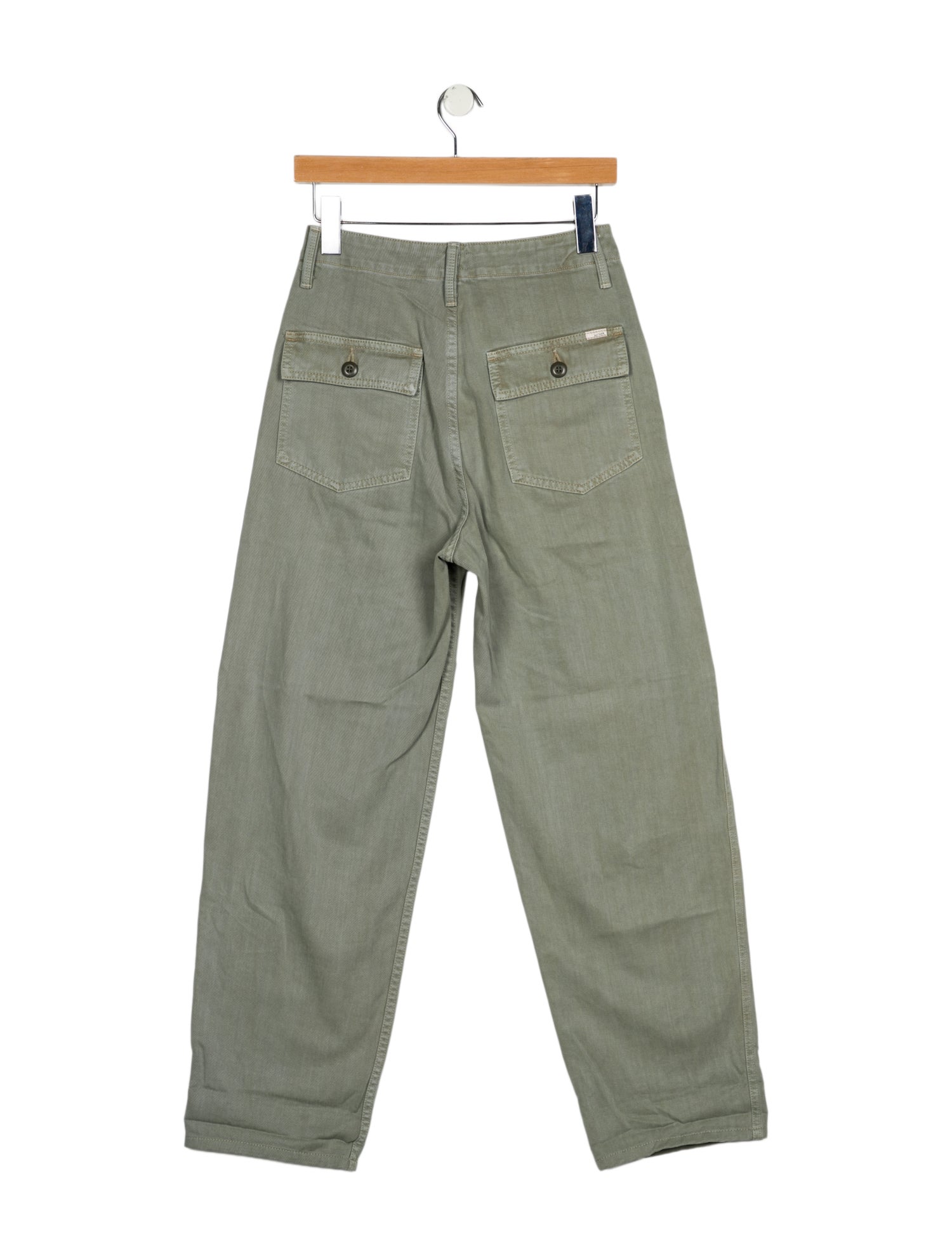 Mother High-Rise Straight Leg Jeans