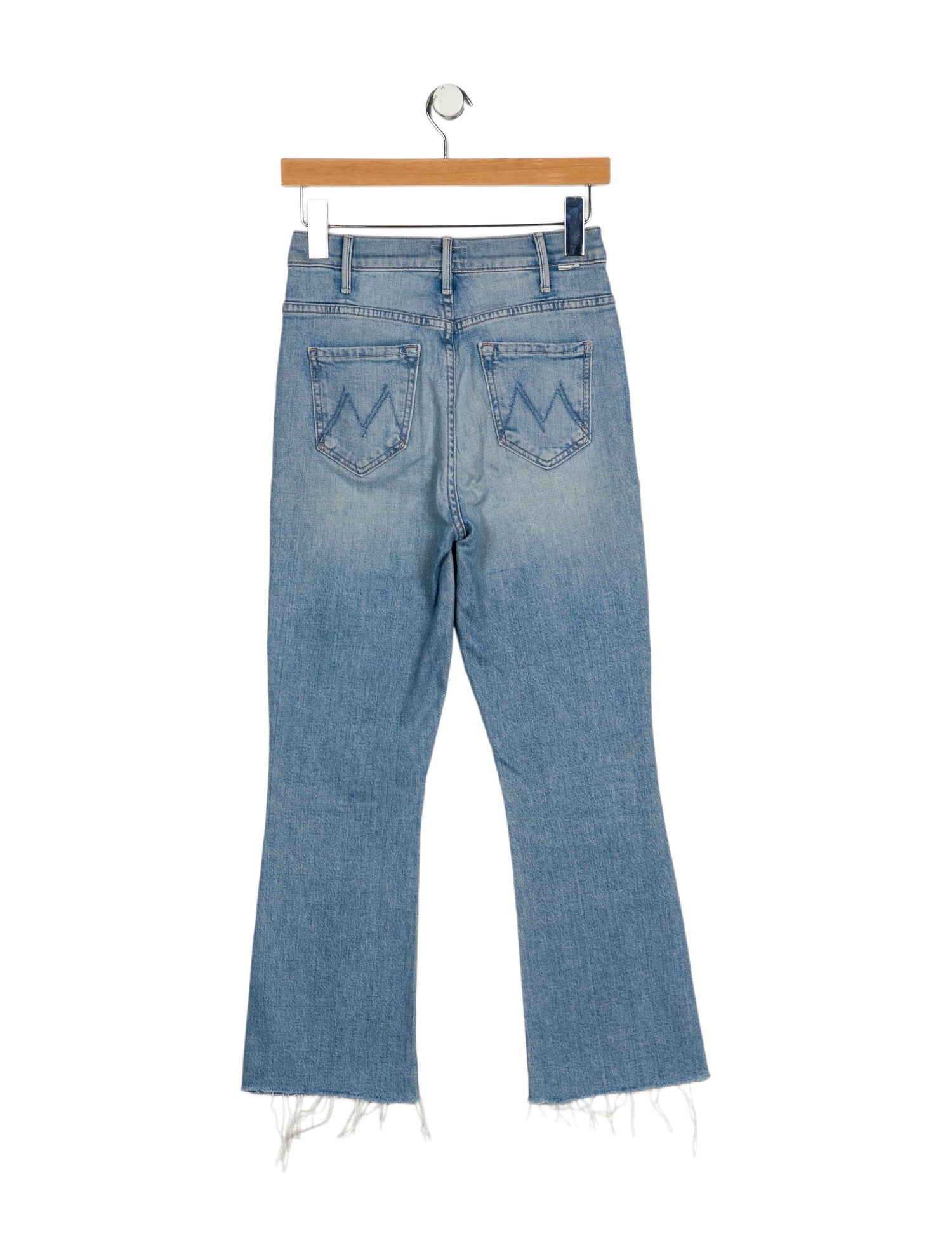 Mother Mid-Rise Straight Leg Jeans