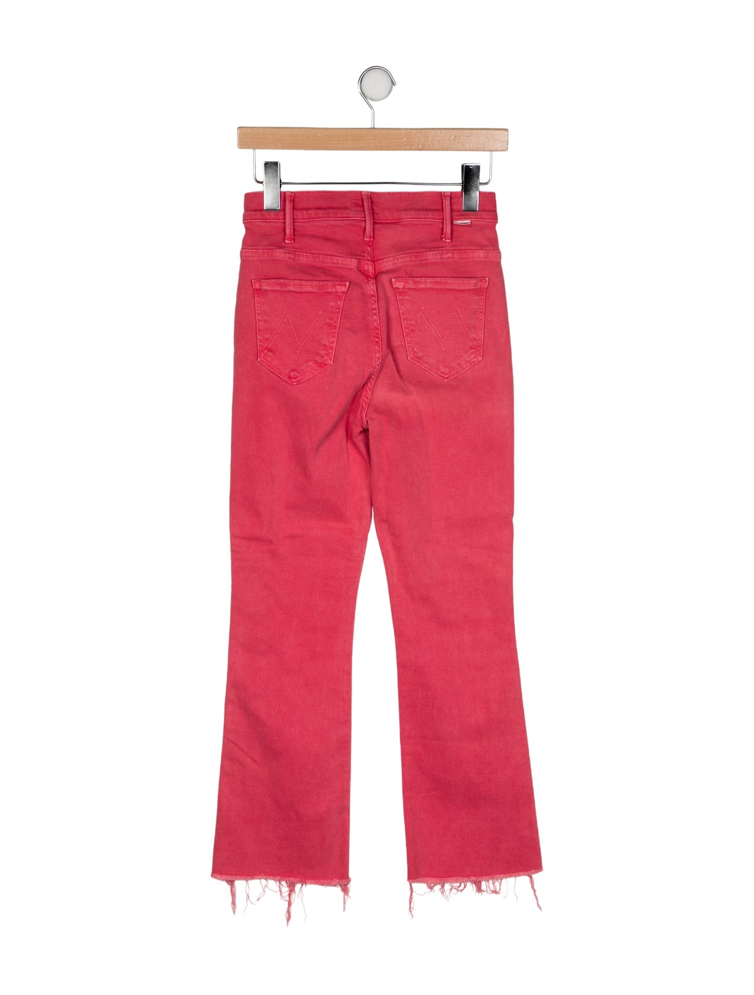 Mother Mid-Rise Straight Leg Jeans