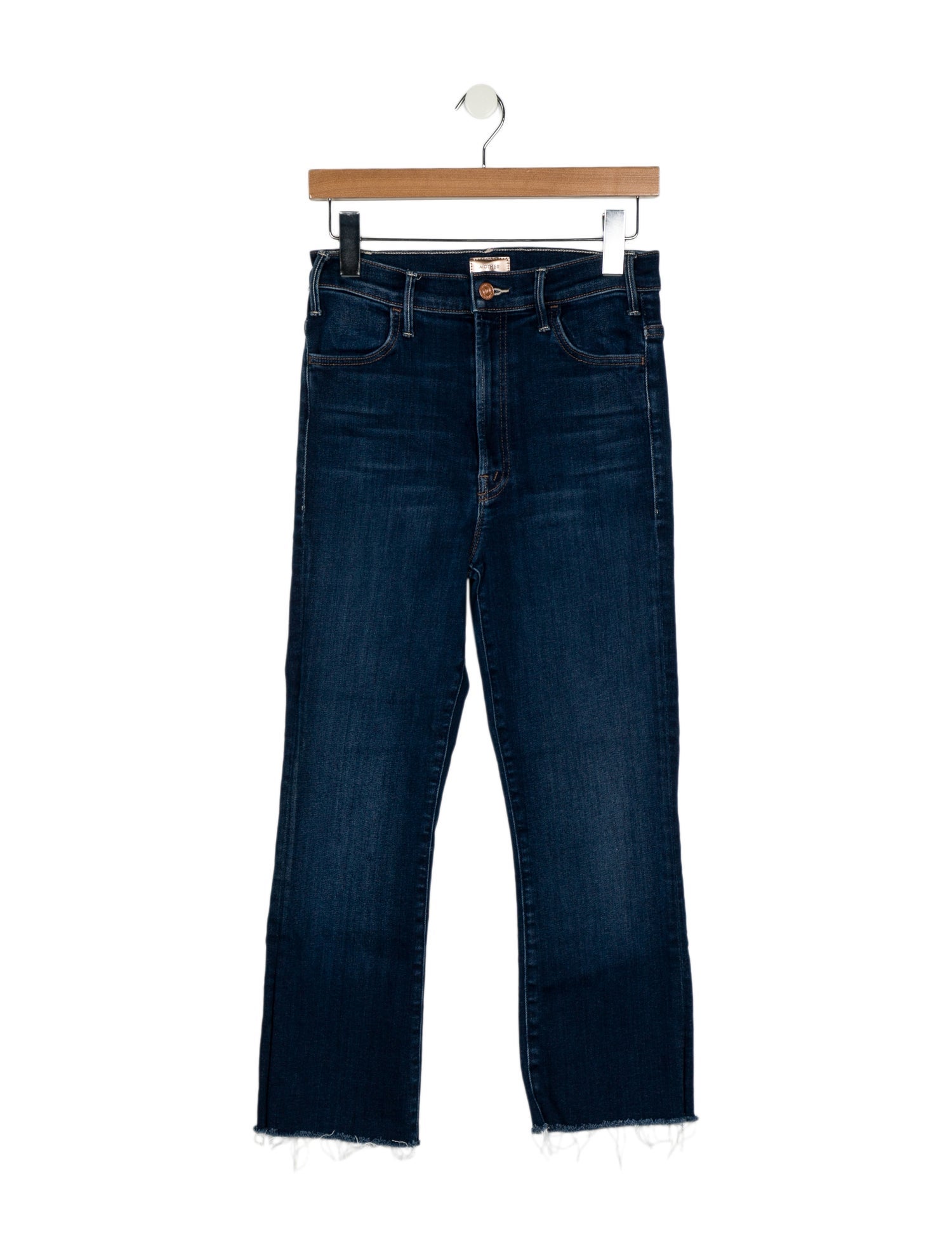 Mother High-Rise Straight Leg Jeans