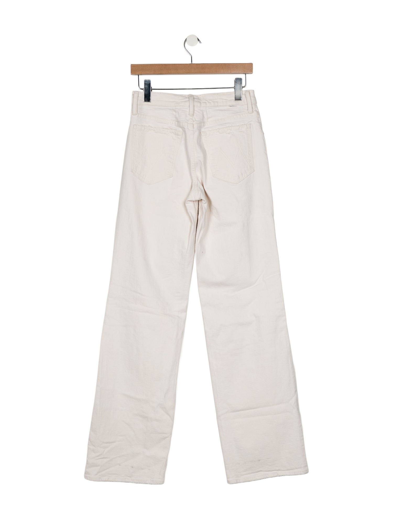 Mother Mid-Rise Wide Leg Jeans