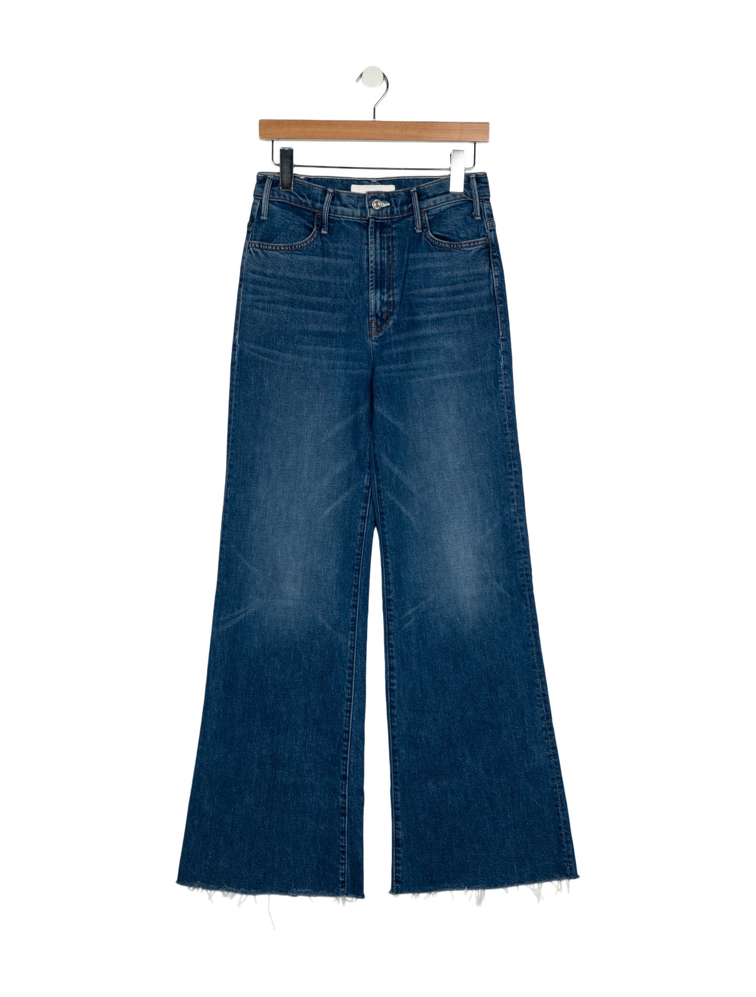 Mother High-Rise Wide Leg Jeans