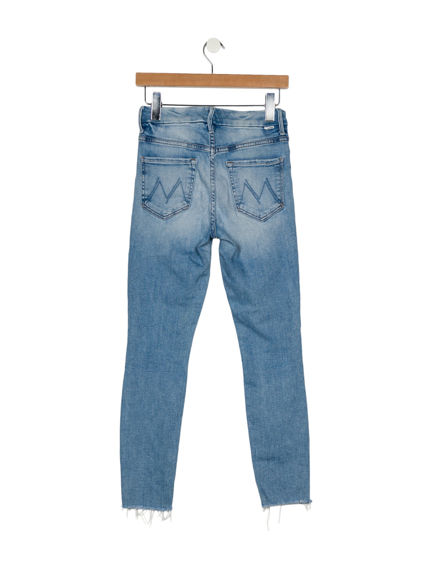 Mother Mid-Rise Skinny Leg Jeans