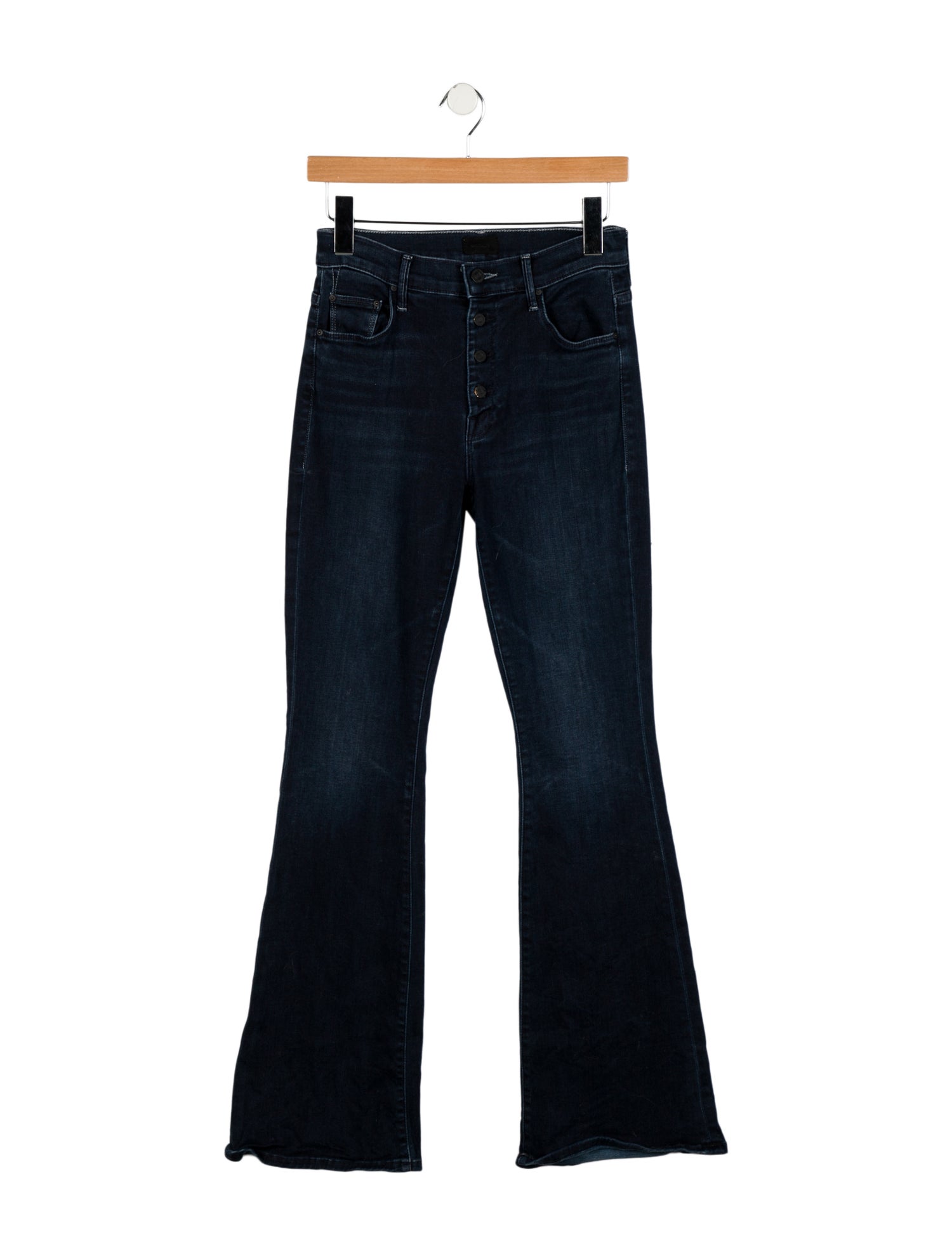 Mother Mid-Rise Flared Jeans