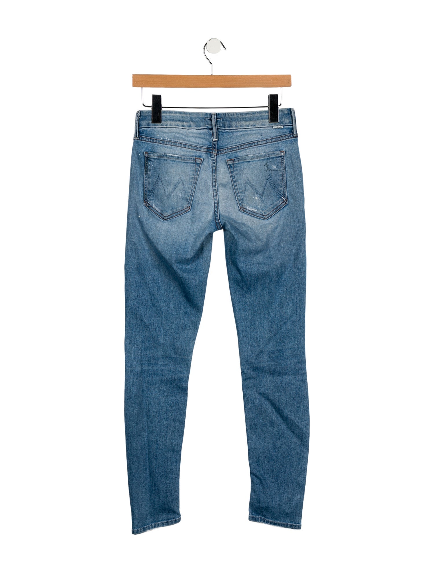 Mother High-Rise Skinny Leg Jeans