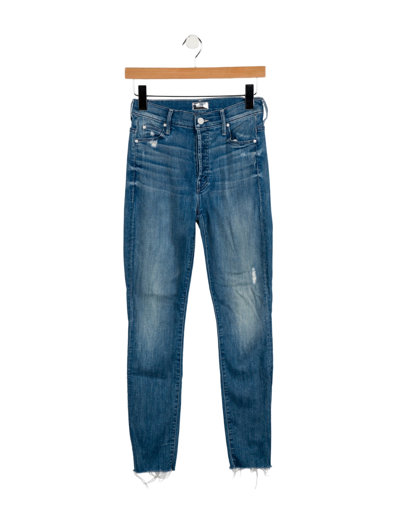 Mother High-Rise Skinny Leg Jeans