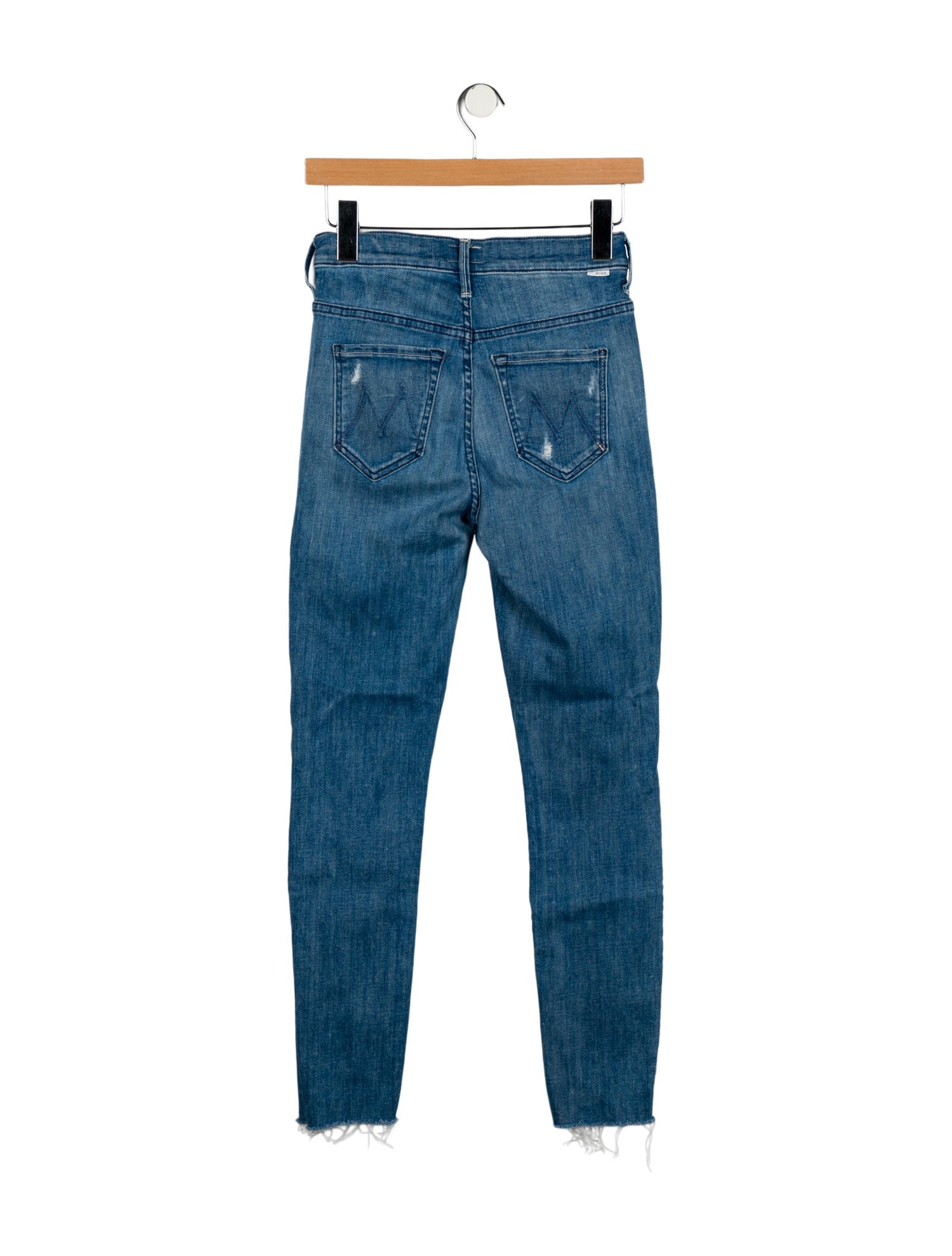 Mother High-Rise Skinny Leg Jeans