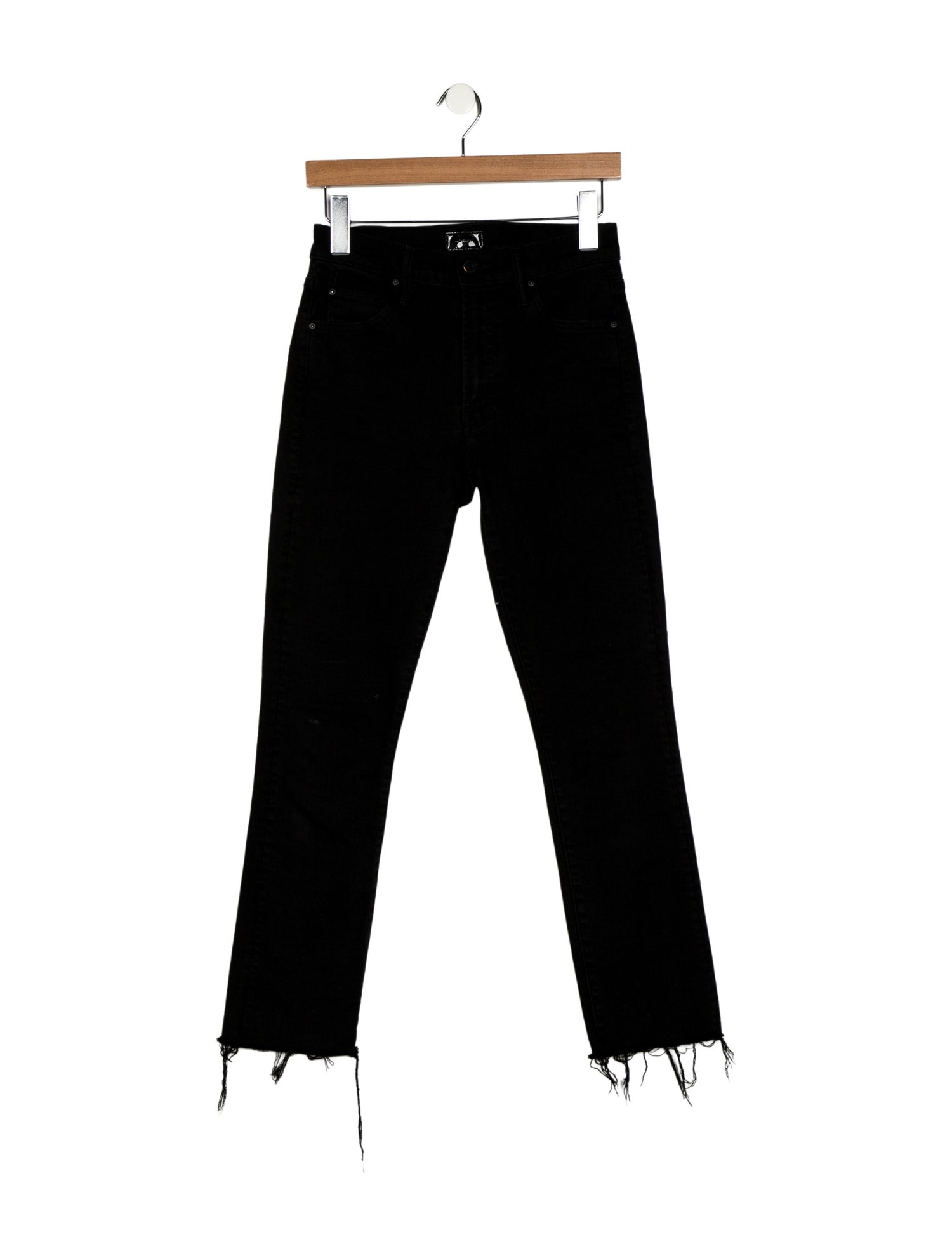 Mother Mid-Rise Straight Leg Jeans