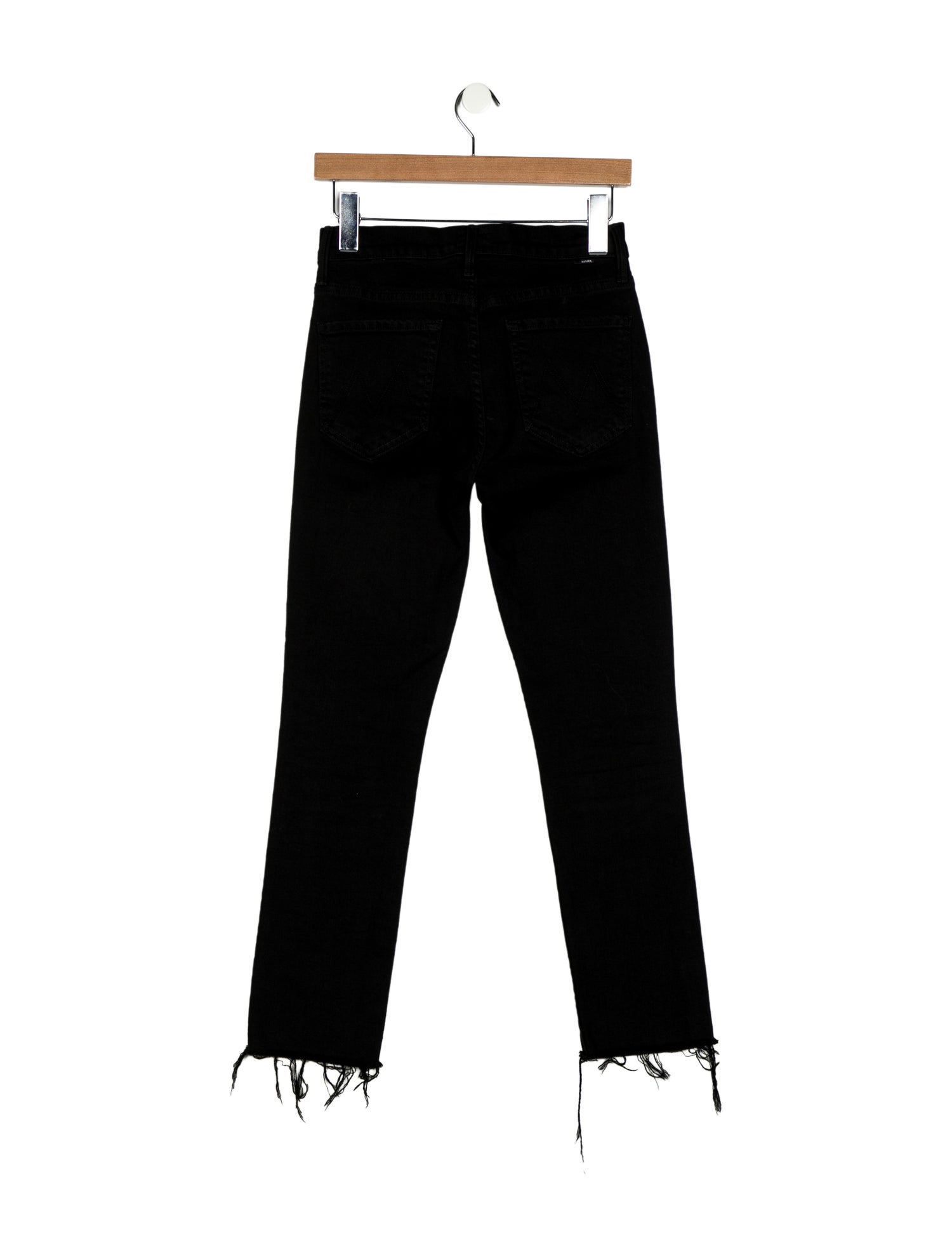 Mother Mid-Rise Straight Leg Jeans