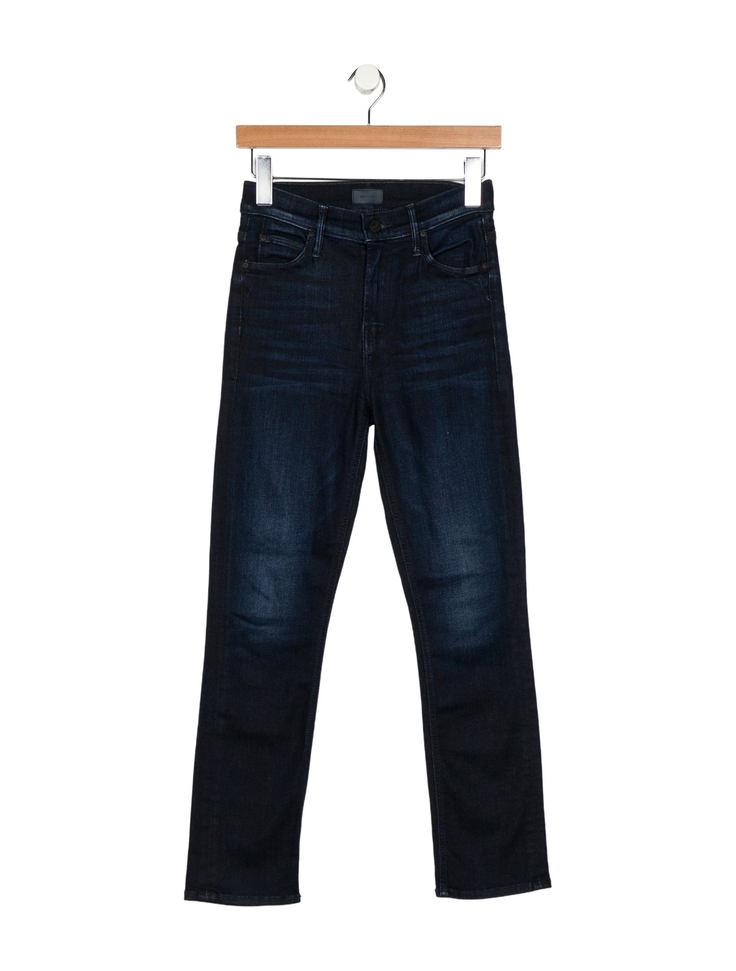 Mother Low-Rise Straight Leg Jeans