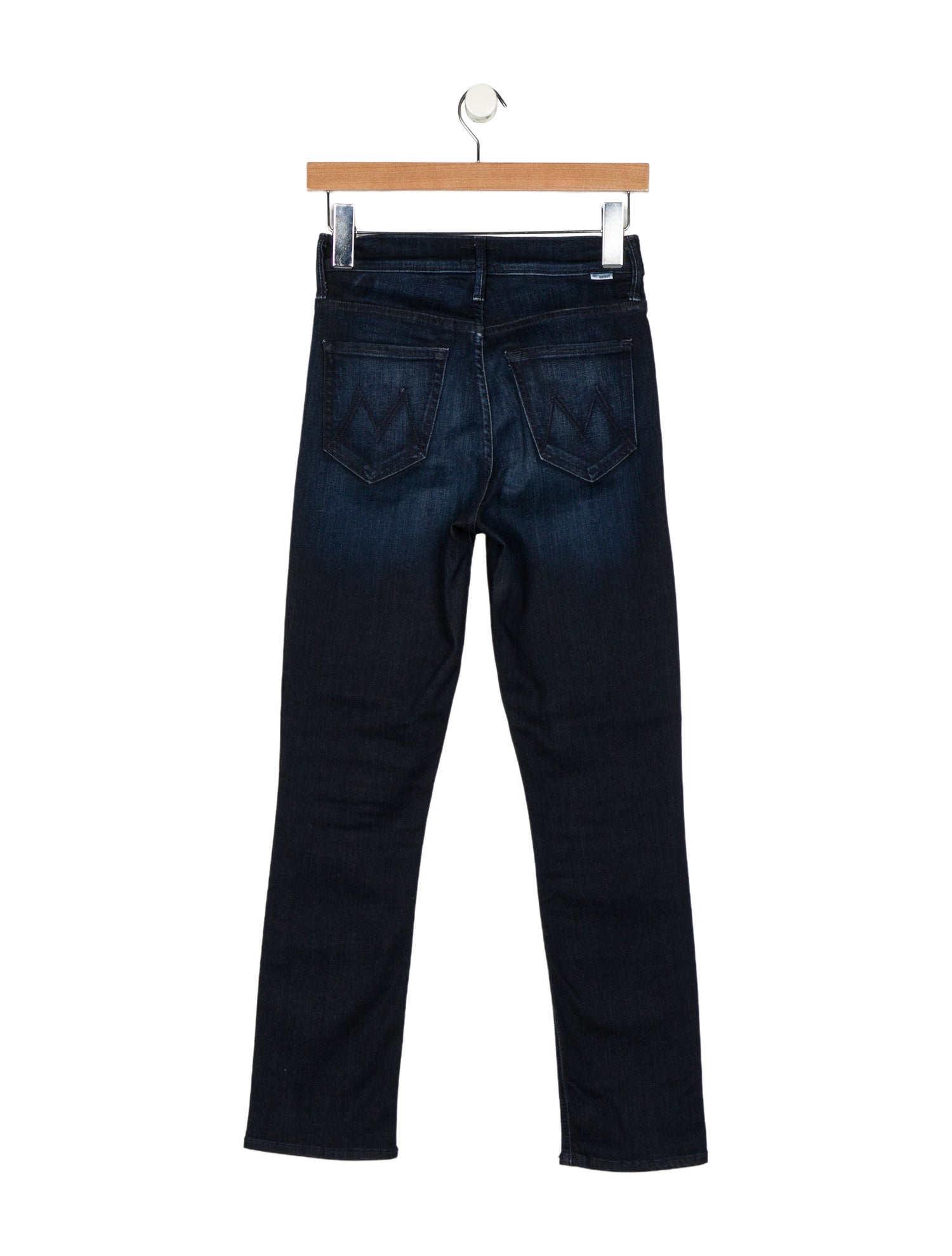 Mother Low-Rise Straight Leg Jeans