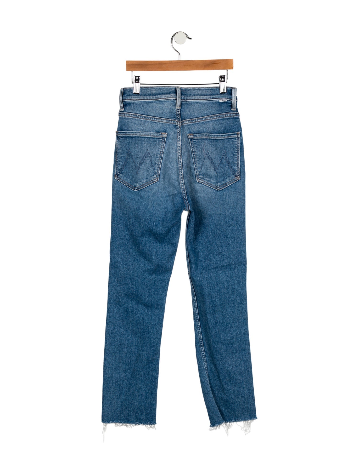 Mother High-Rise Straight Leg Jeans