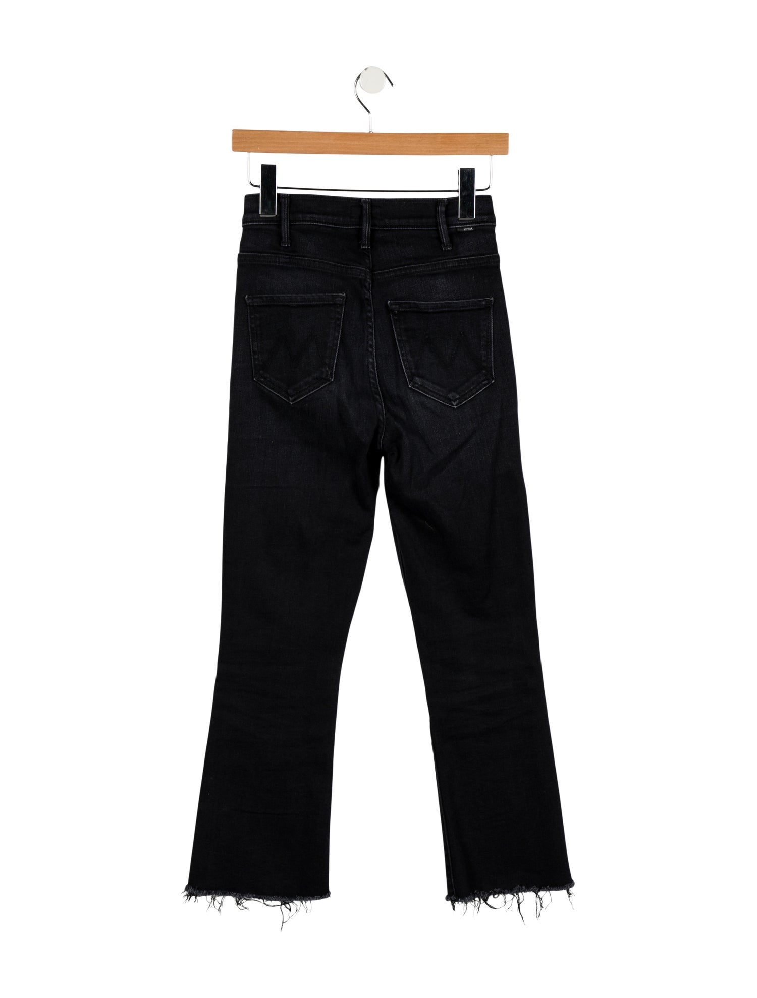 Mother Mid-Rise Straight Leg Jeans