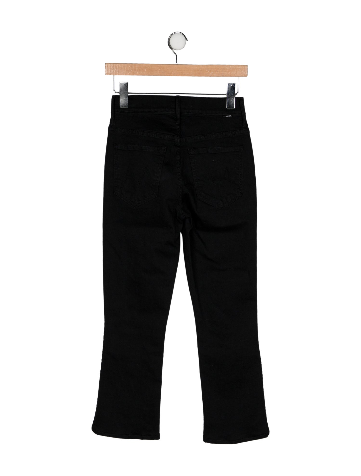 Mother Mid-Rise Straight Leg Jeans