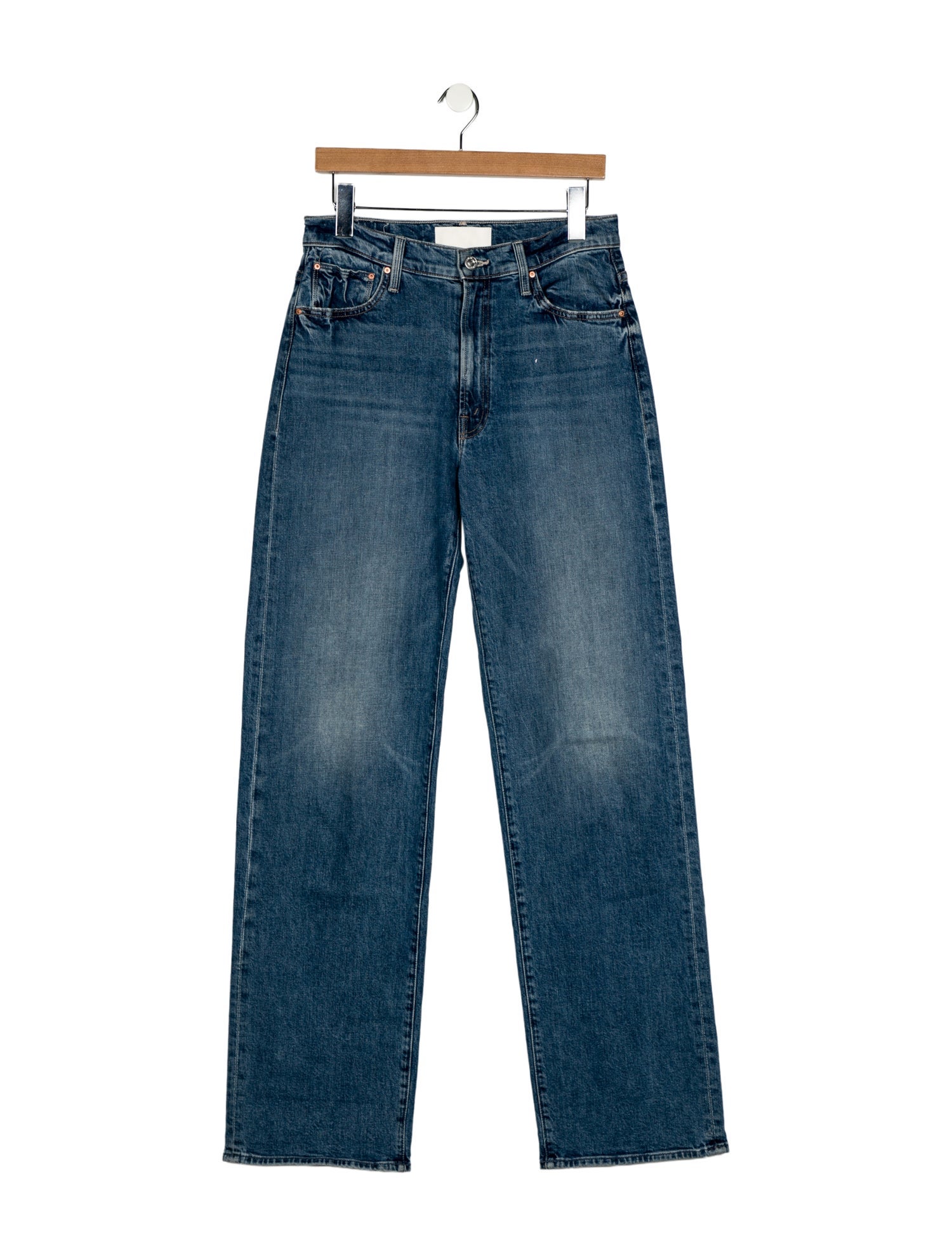 Mother High-Rise Wide Leg Jeans