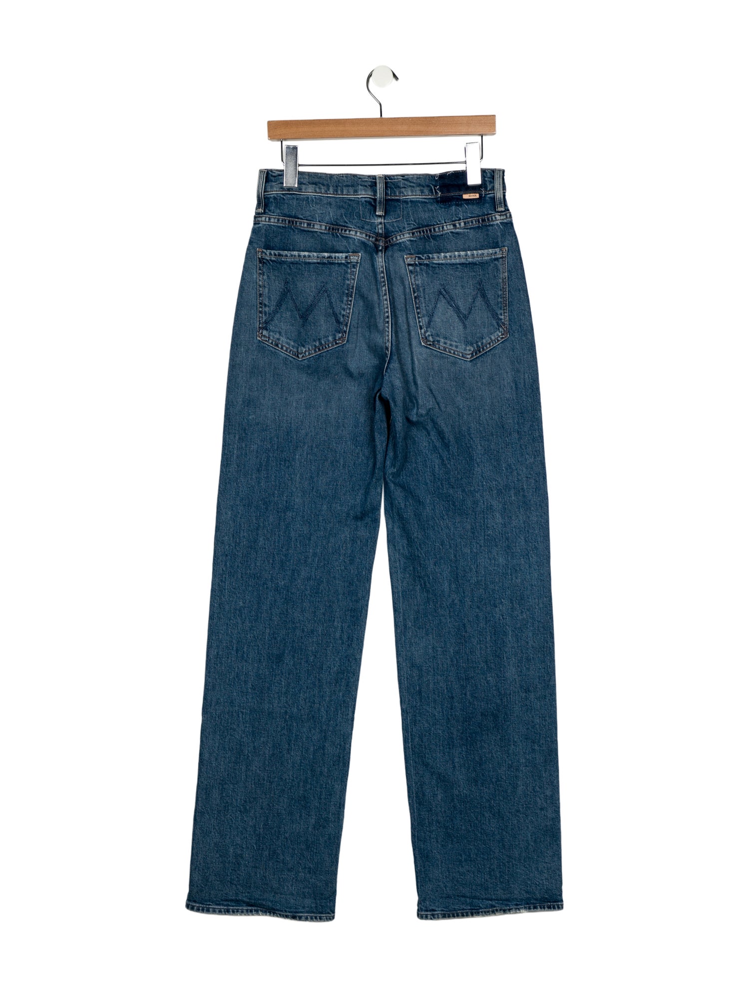 Mother High-Rise Wide Leg Jeans