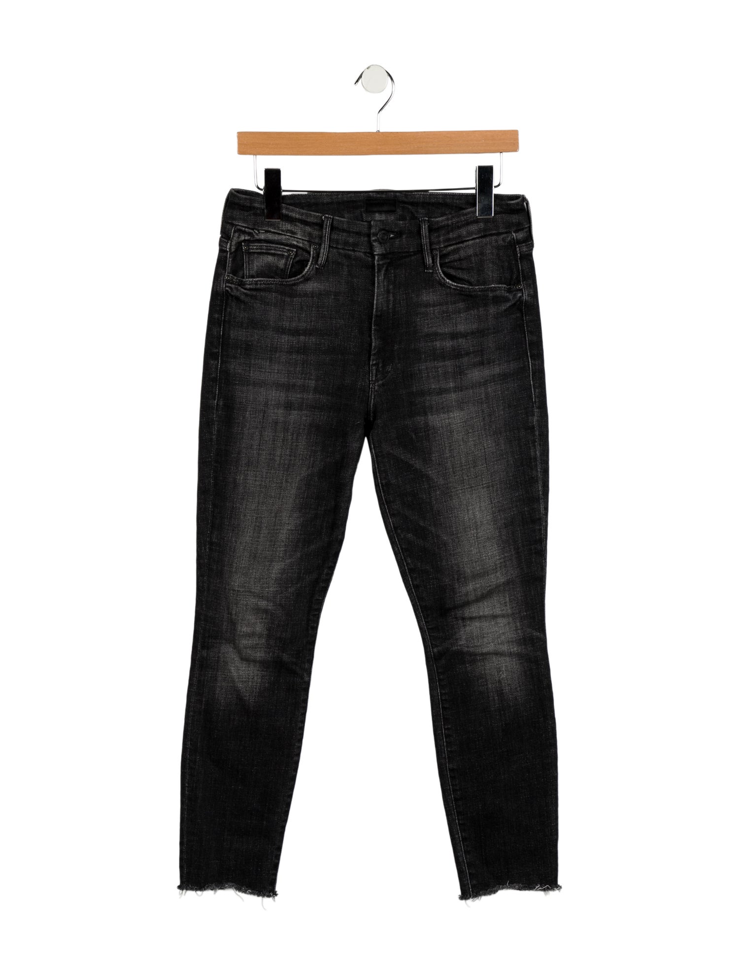 Mother Mid-Rise Skinny Leg Jeans