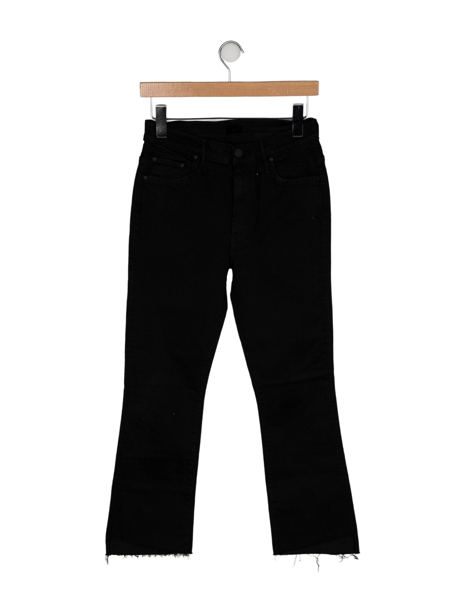 Mother Mid-Rise Straight Leg Jeans