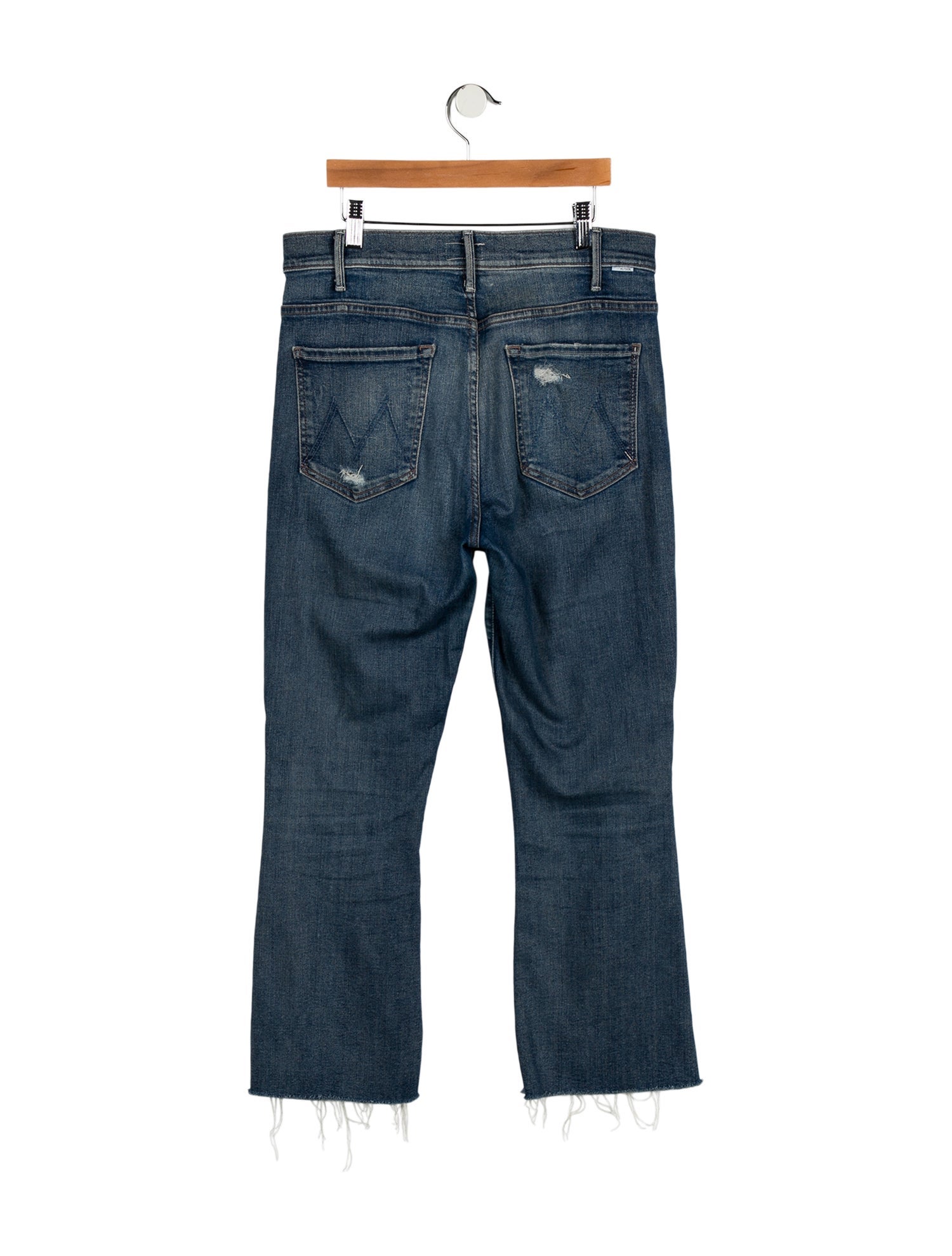 Mother High-Rise Straight Leg Jeans