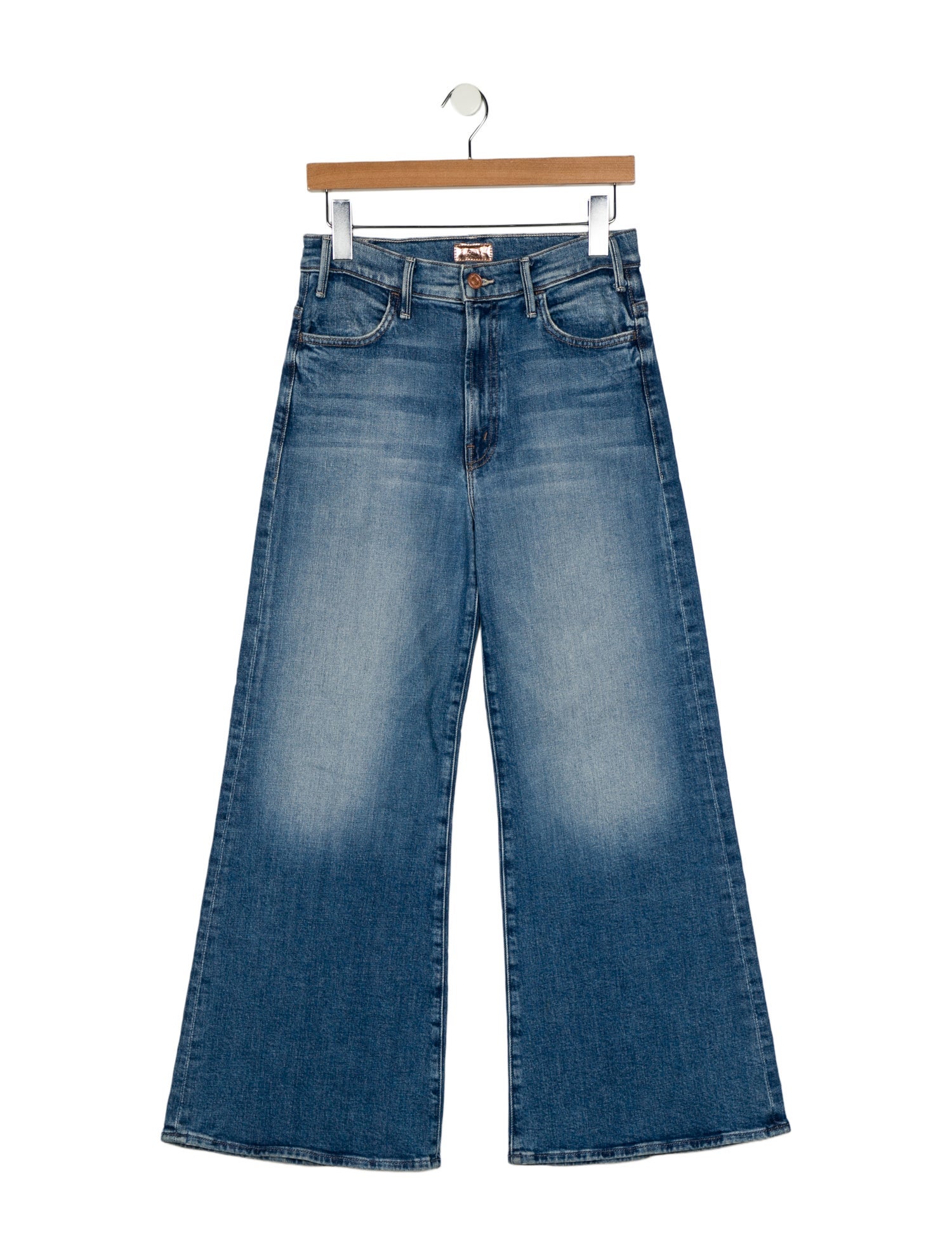 Mother High-Rise Wide Leg Jeans