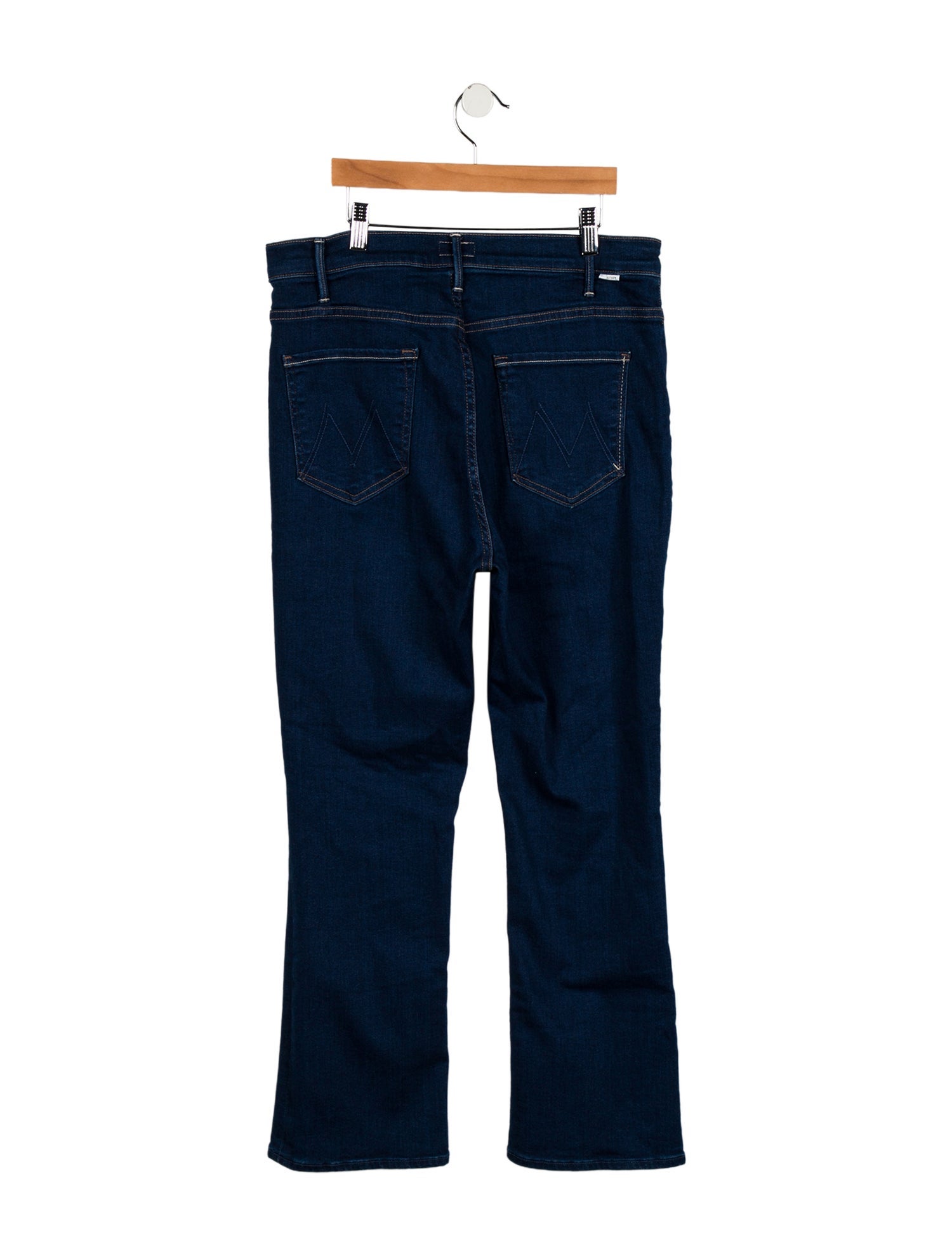 Mother High-Rise Straight Leg Jeans