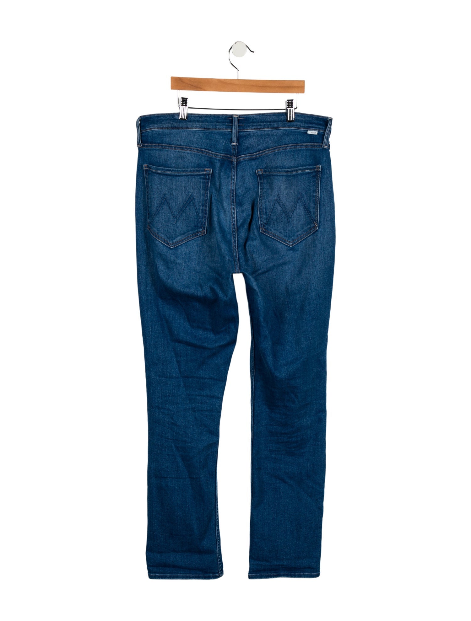 Mother High-Rise Straight Leg Jeans