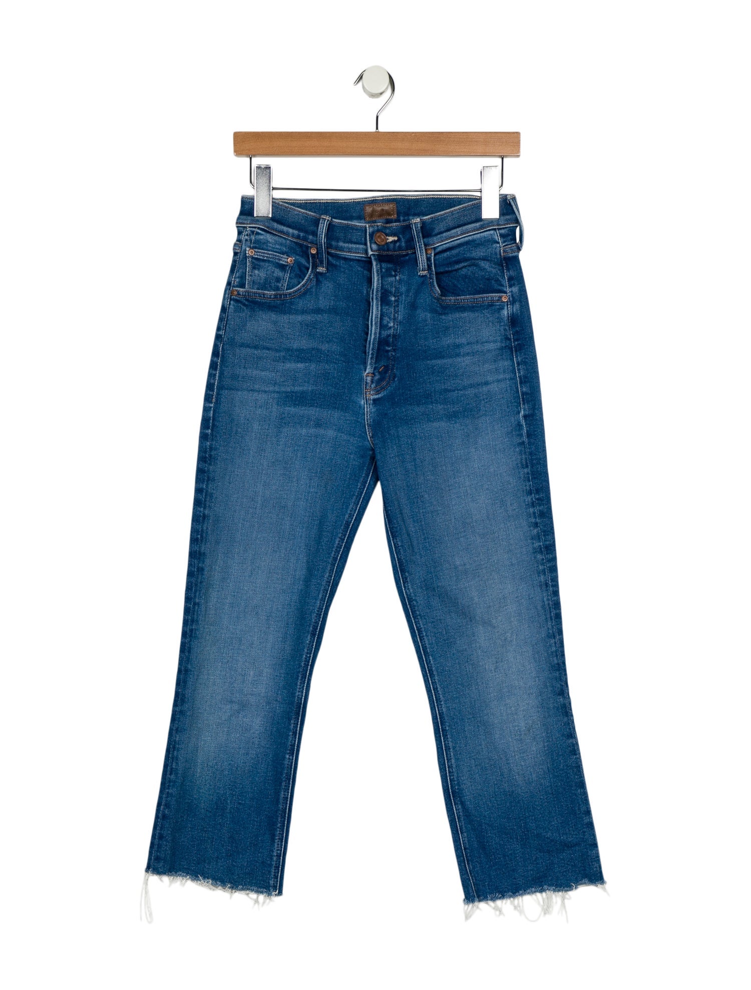 Mother High-Rise Straight Leg Jeans