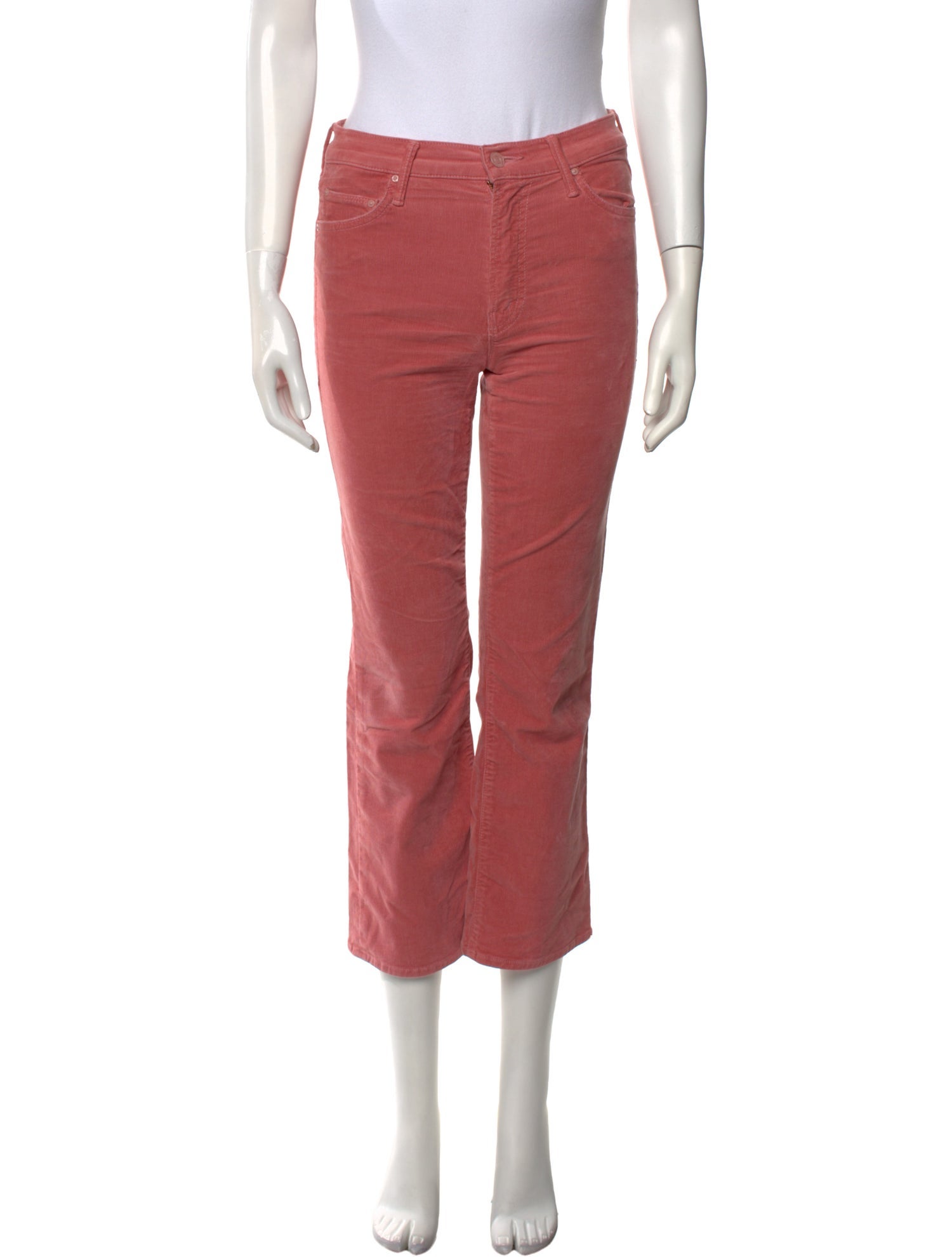 Mother Mid-Rise Wide Leg Jeans