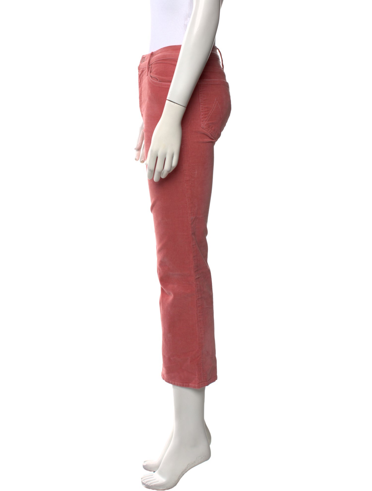 Mother Mid-Rise Wide Leg Jeans