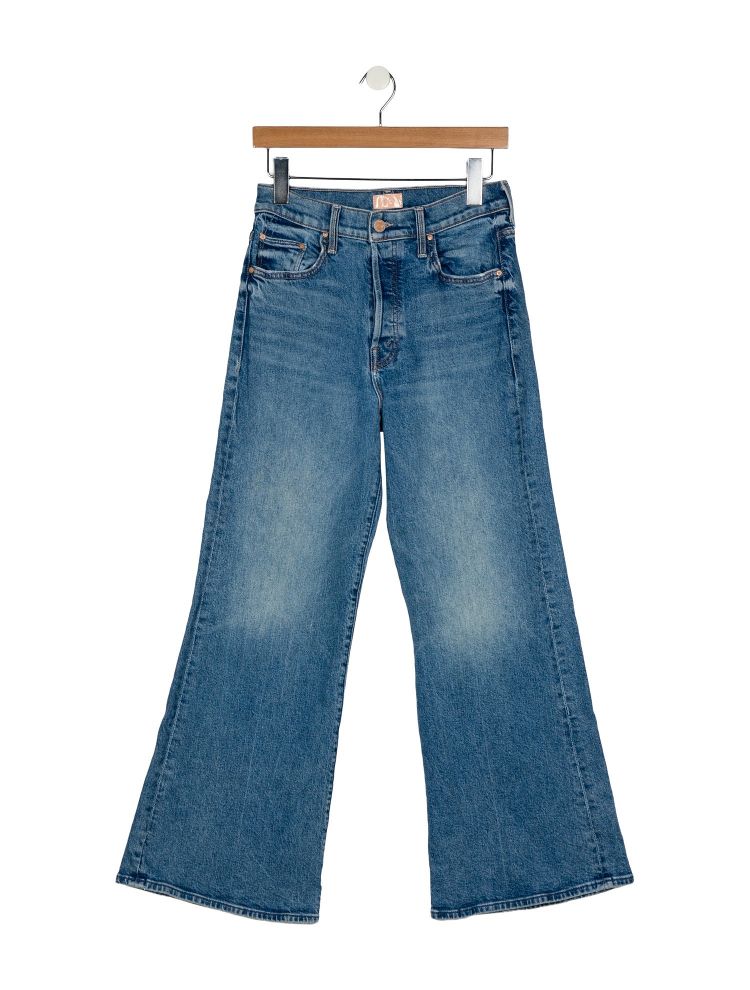 Mother High-Rise Wide Leg Jeans