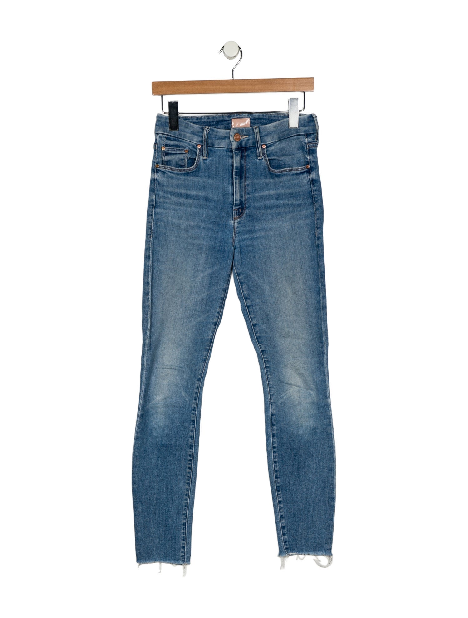 Mother High-Rise Skinny Leg Jeans