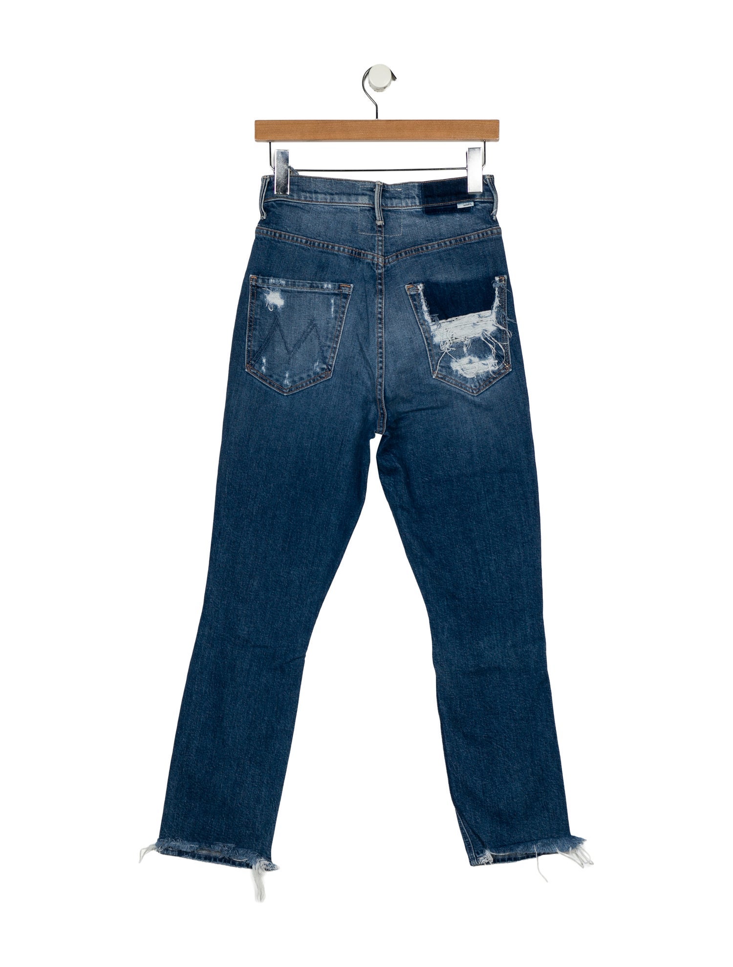 Mother High-Rise Straight Leg Jeans