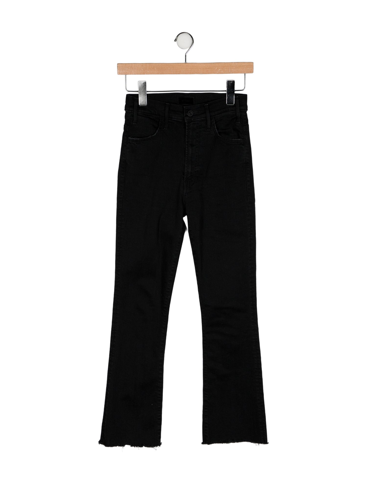 Mother Mid-Rise Straight Leg Jeans
