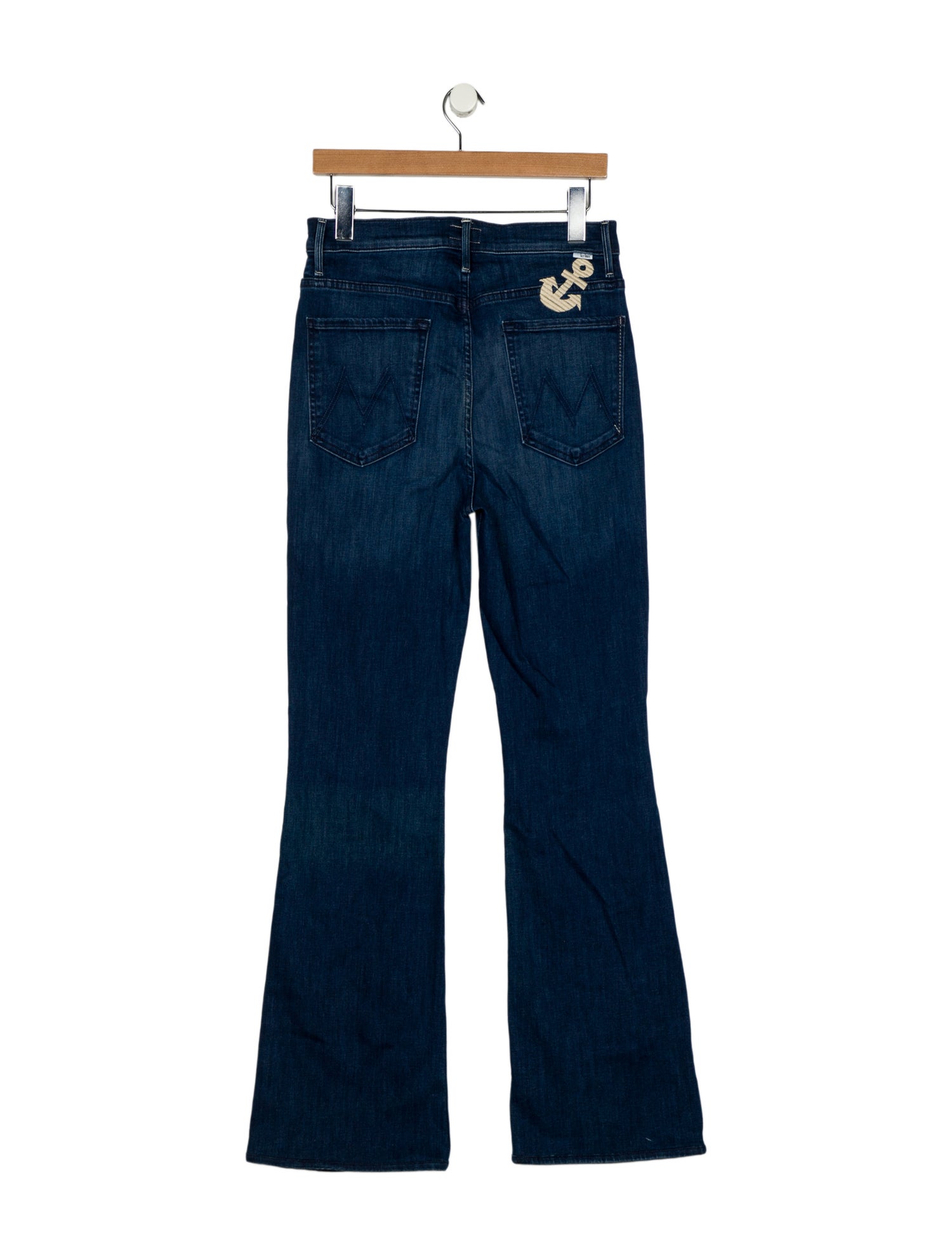 Mother High-Rise Wide Leg Jeans