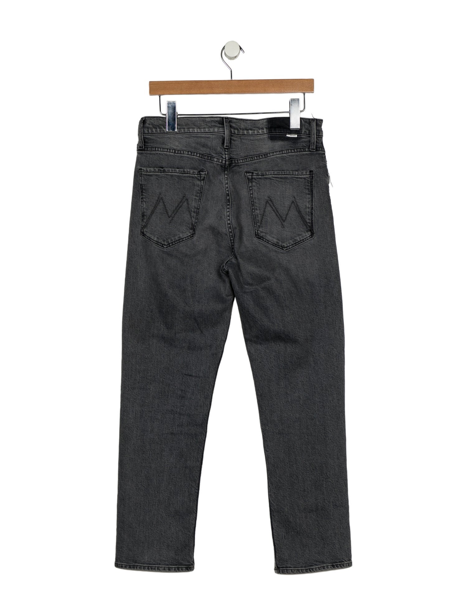 Mother High-Rise Straight Leg Jeans