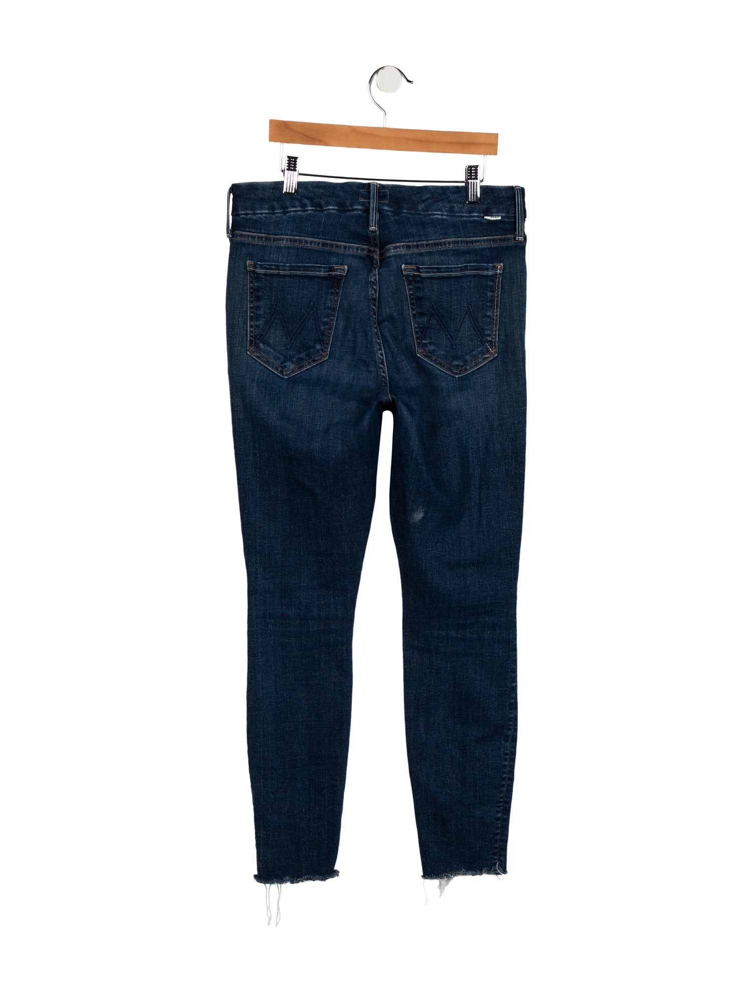 Mother Mid-Rise Skinny Leg Jeans