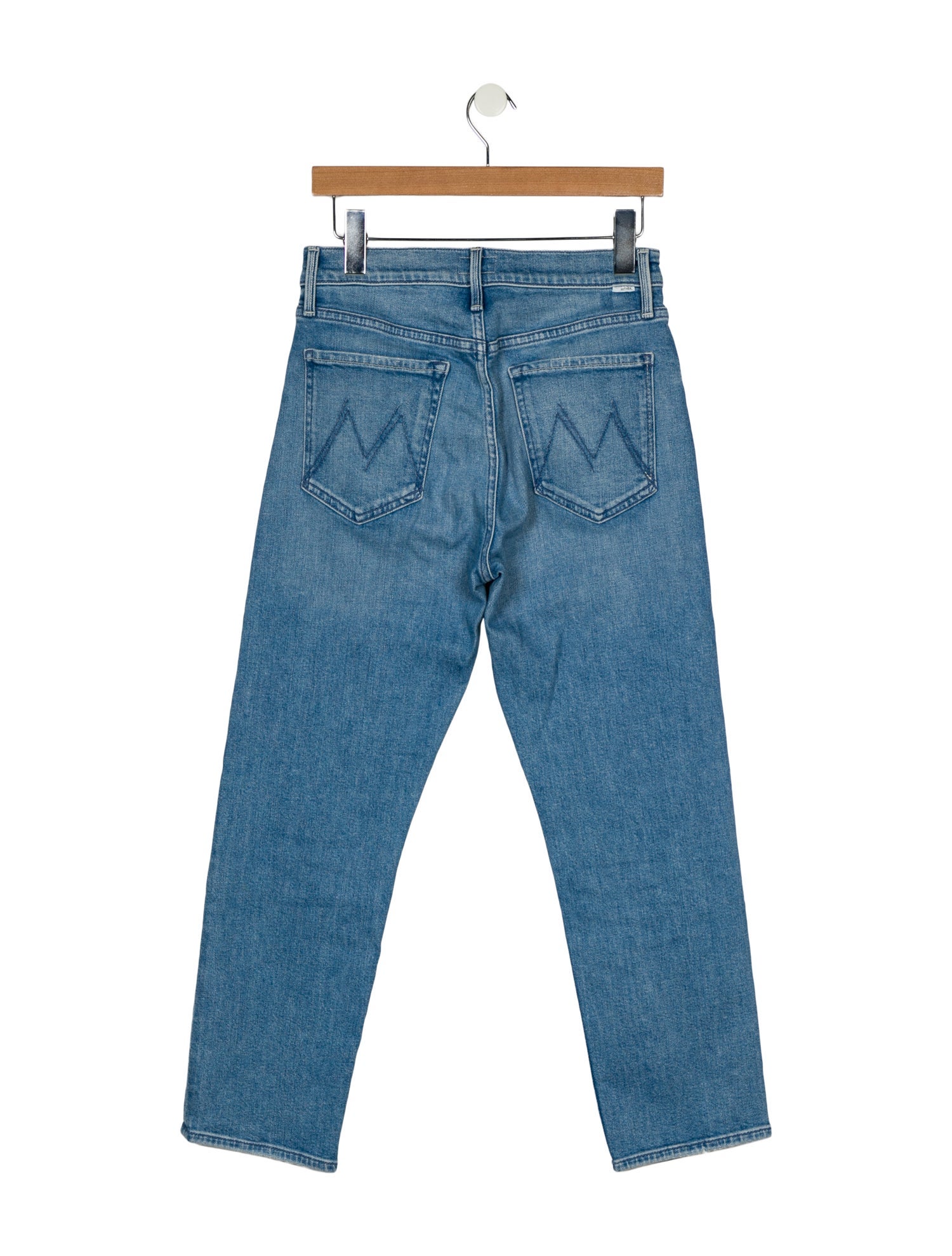 Mother High-Rise Straight Leg Jeans