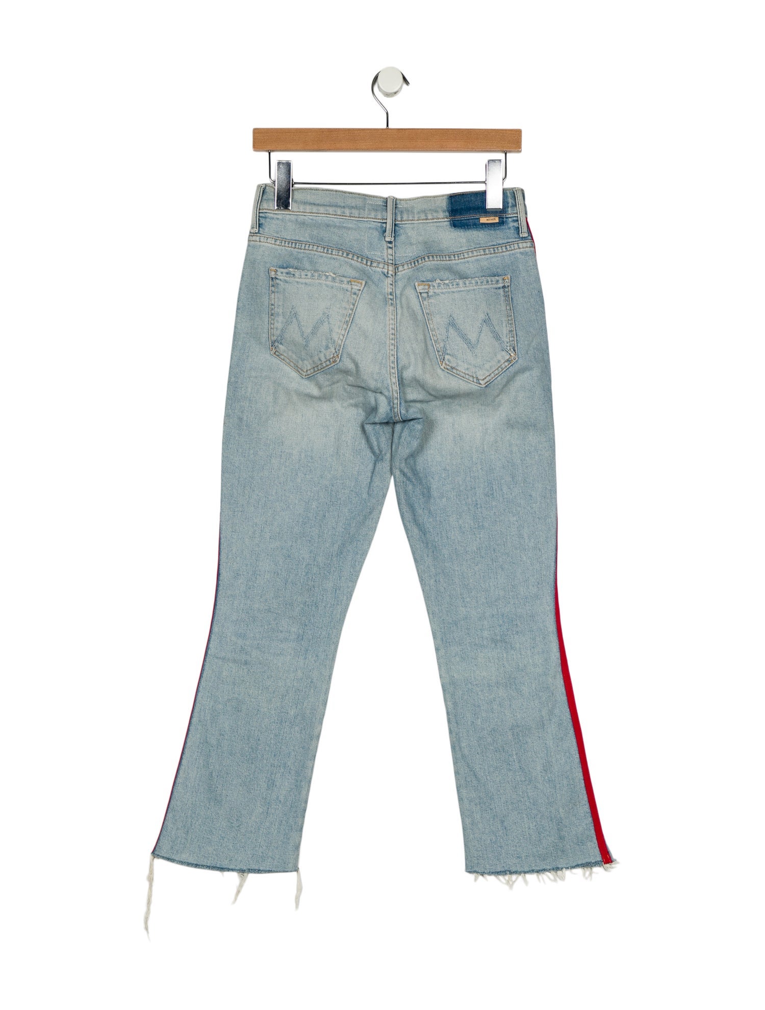 Mother Low-Rise Straight Leg Jeans