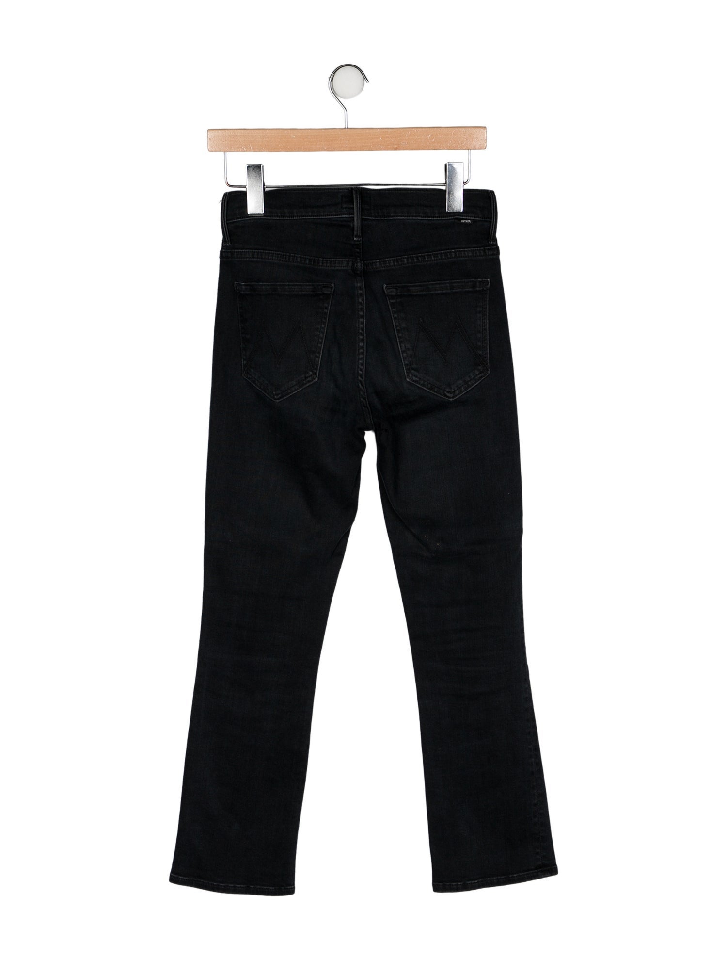 Mother Mid-Rise Straight Leg Jeans