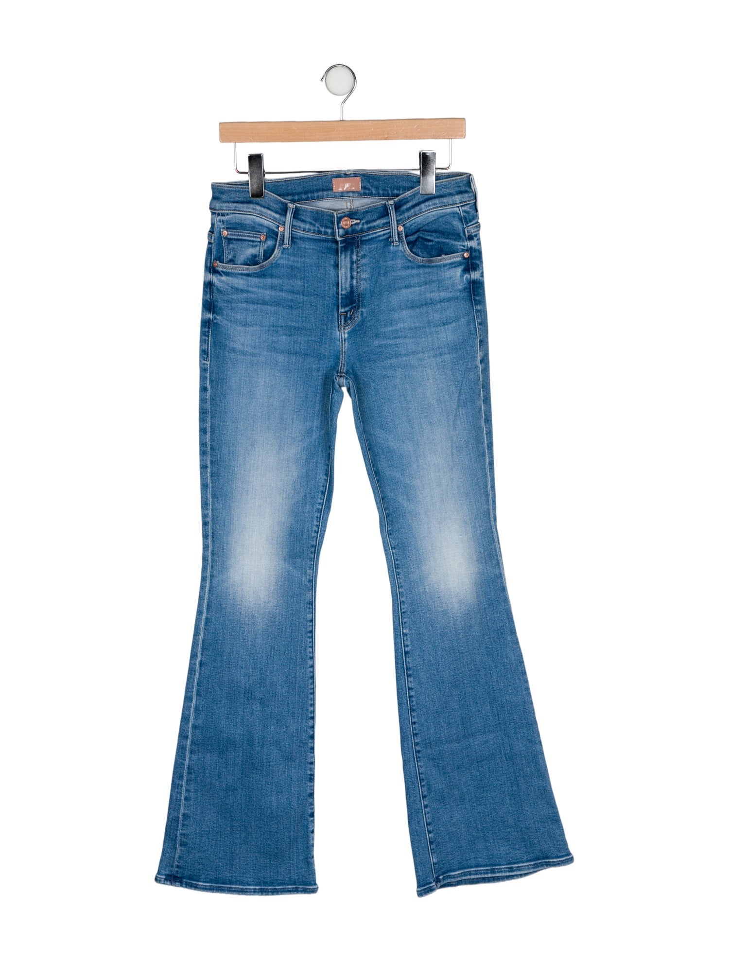 Mother High-Rise Wide Leg Jeans