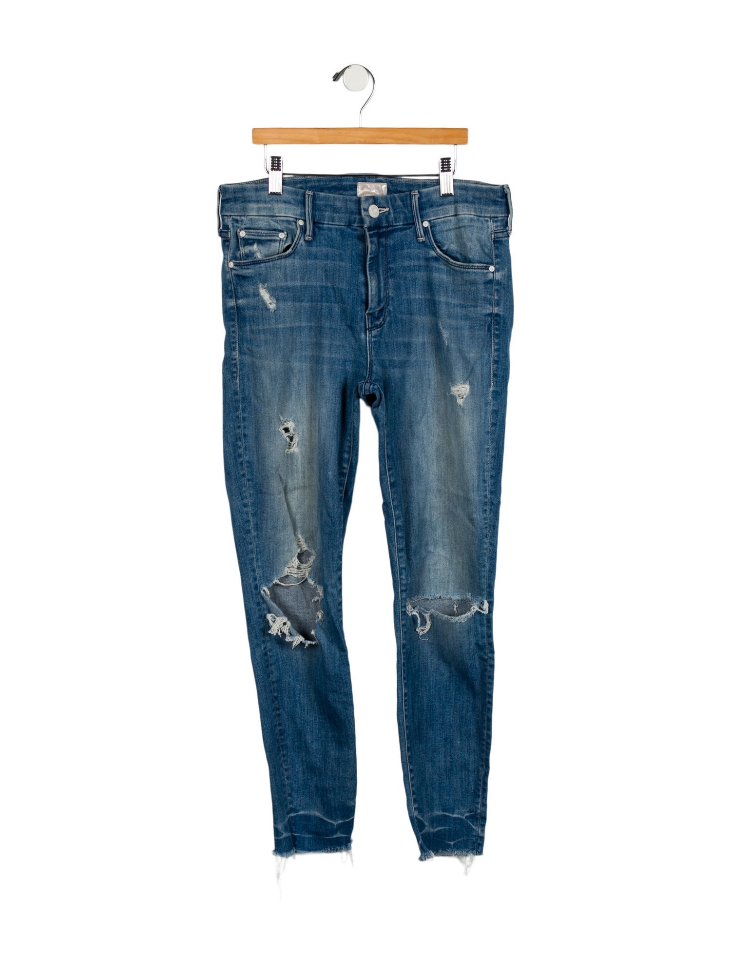 Mother Low-Rise Skinny Leg Jeans