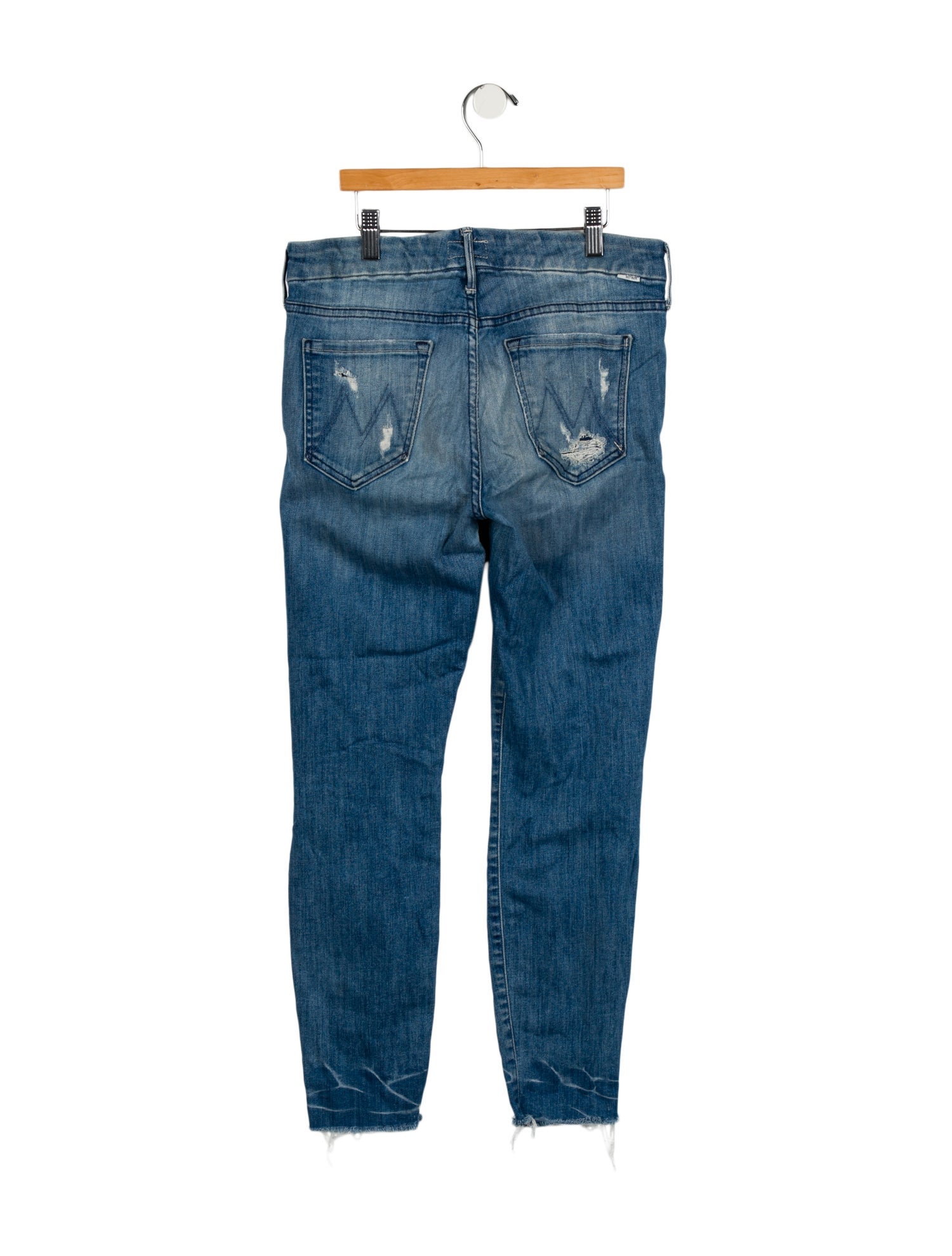 Mother Low-Rise Skinny Leg Jeans