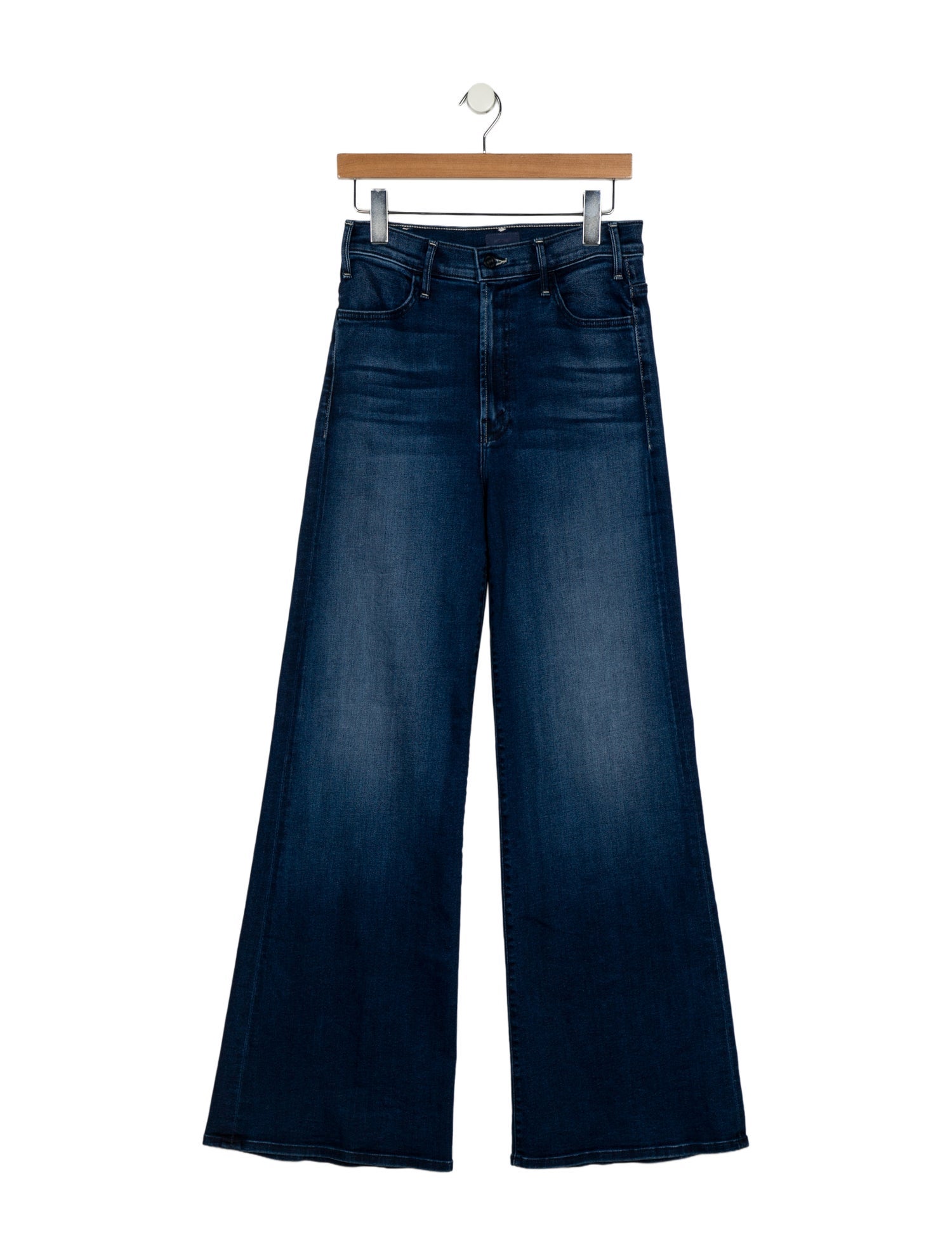 Mother High-Rise Wide Leg Jeans