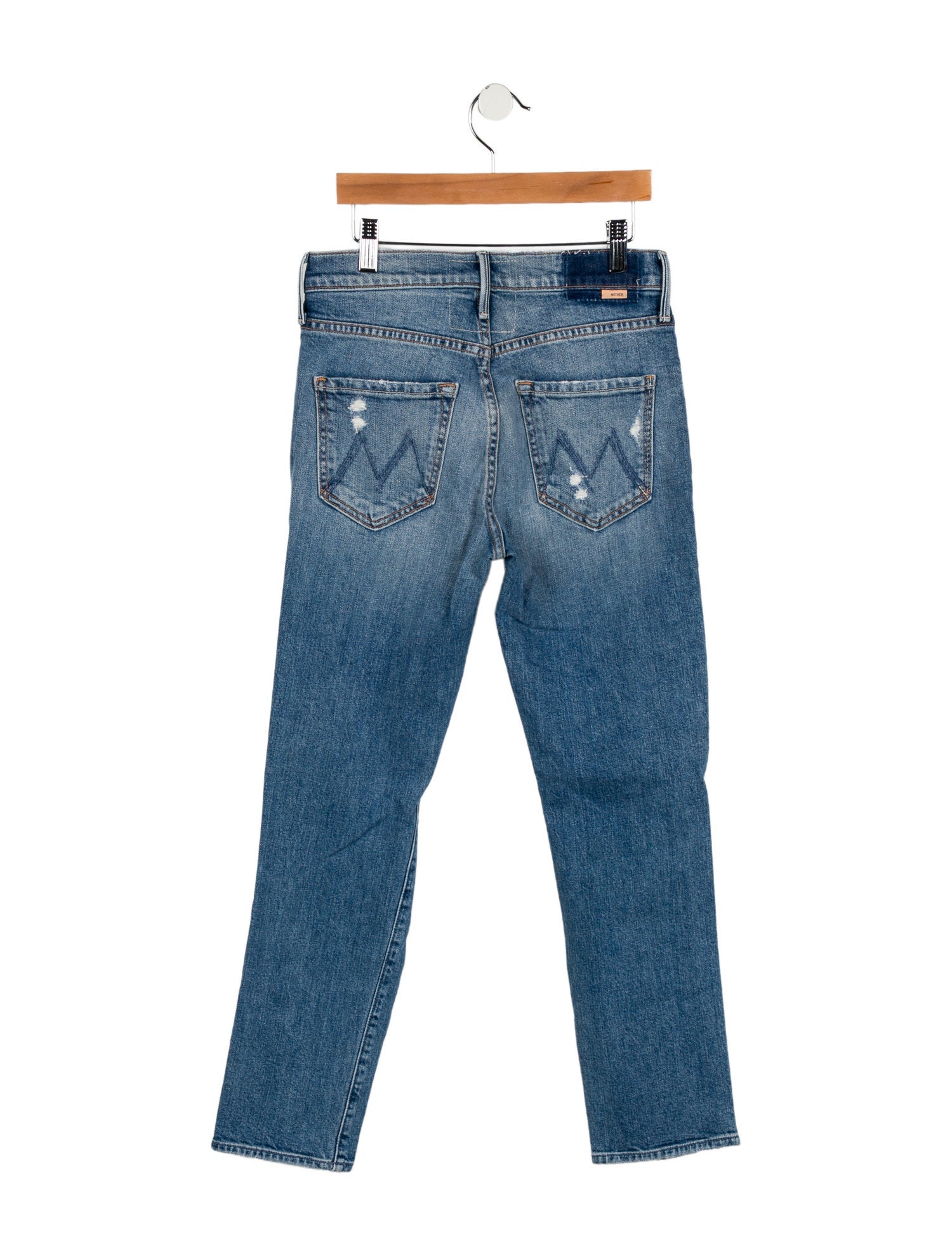 Mother High-Rise Skinny Leg Jeans