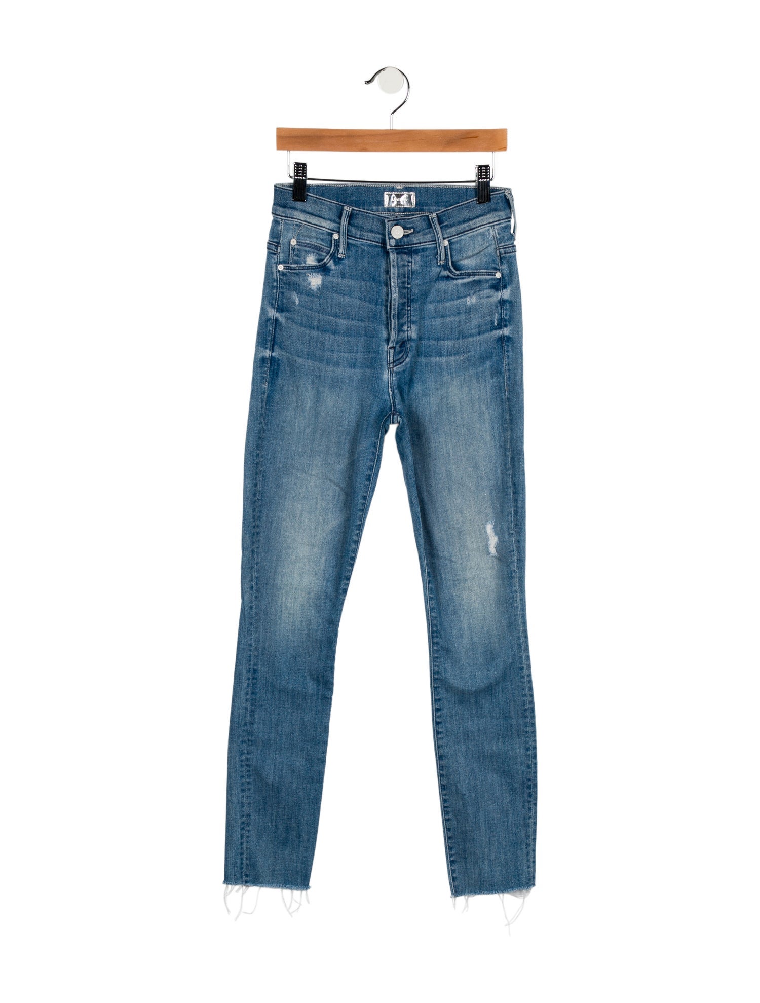 Mother High-Rise Skinny Leg Jeans