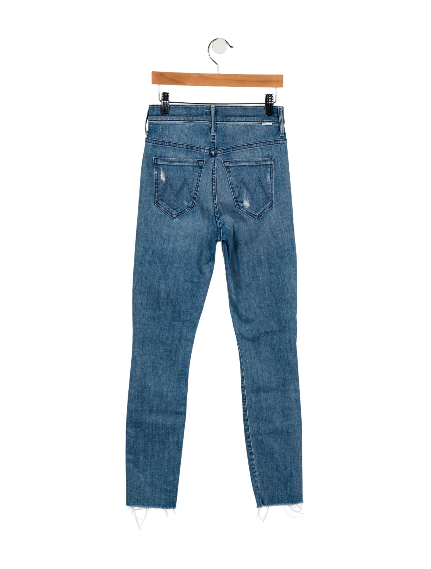 Mother High-Rise Skinny Leg Jeans