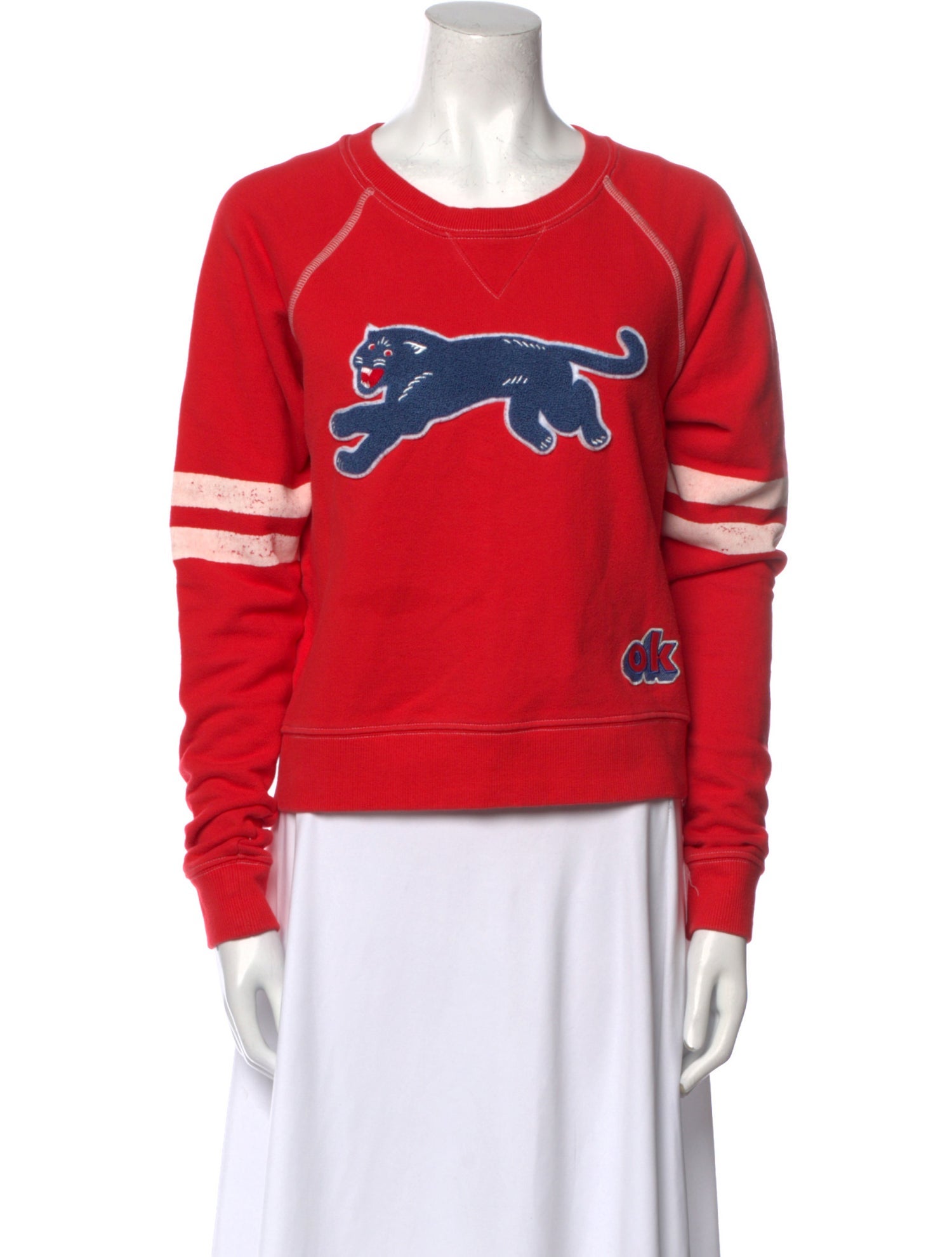 Mother Graphic Print Crew Neck Sweatshirt