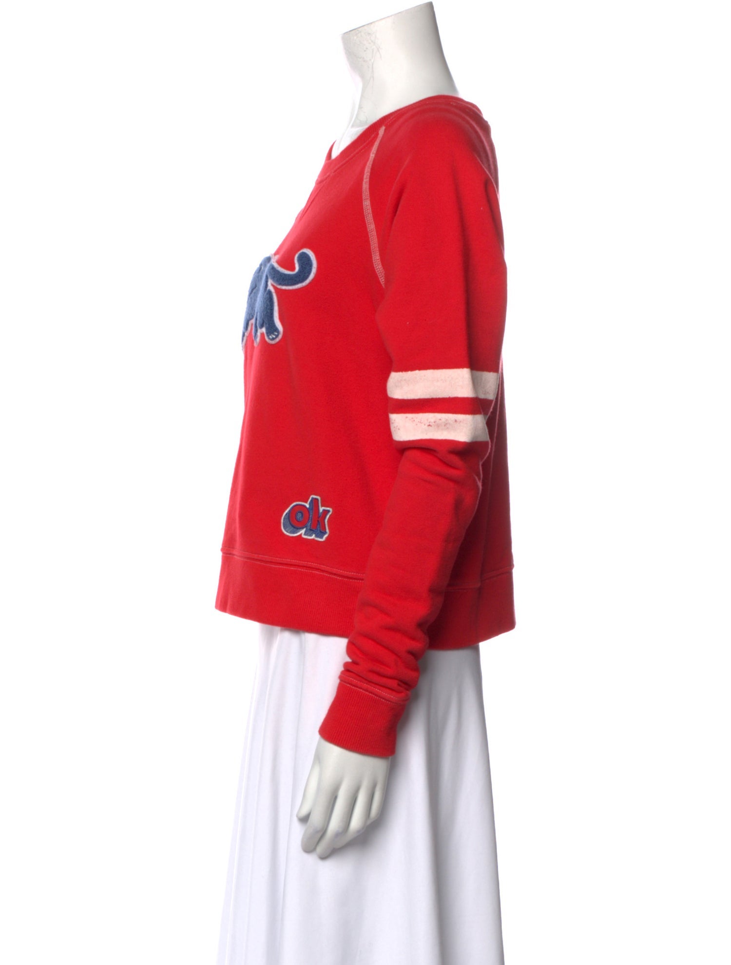 Mother Graphic Print Crew Neck Sweatshirt