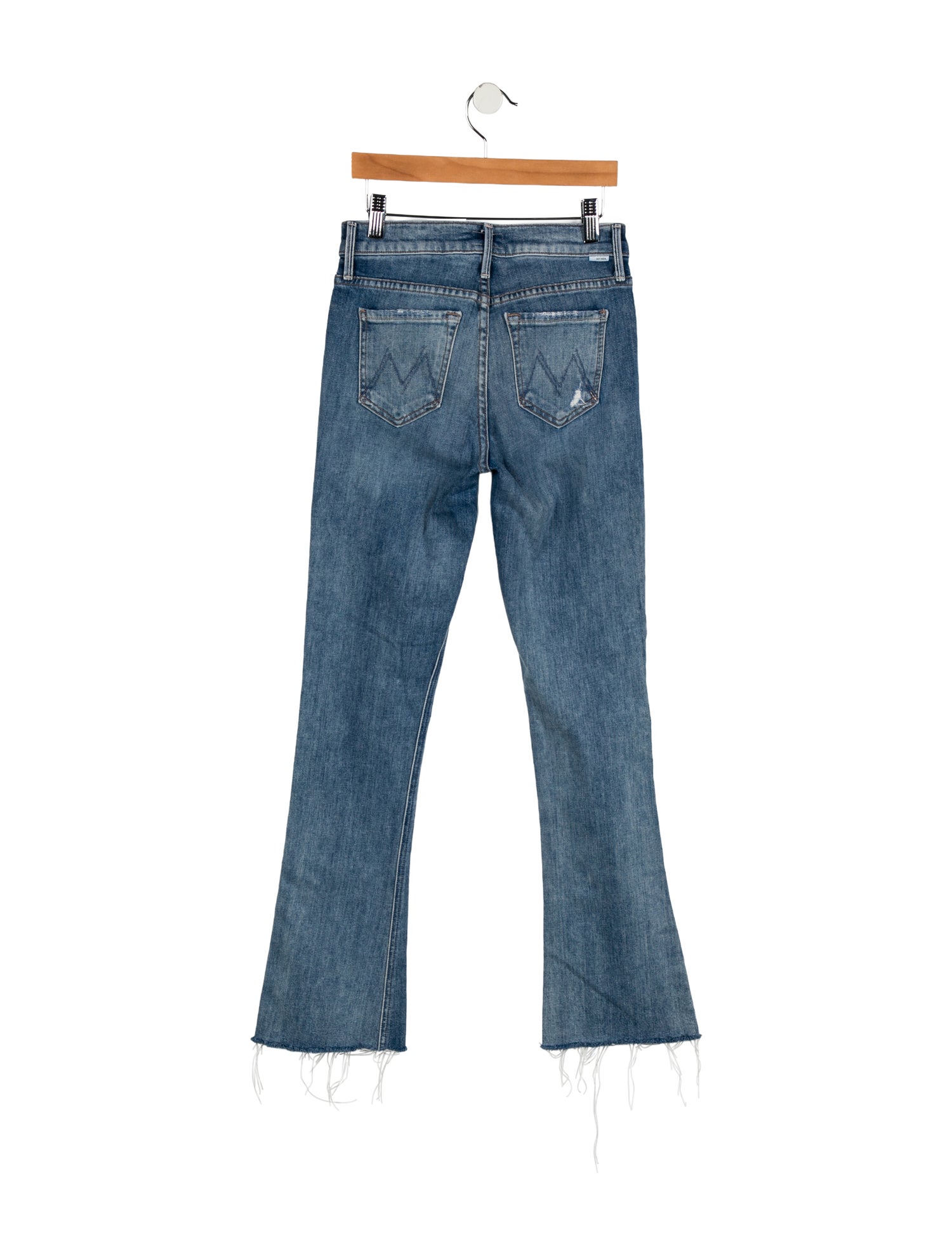 Mother High-Rise Straight Leg Jeans