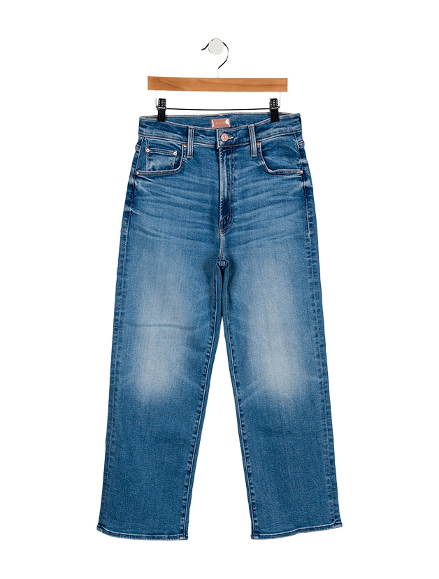 Mother High-Rise Wide Leg Jeans